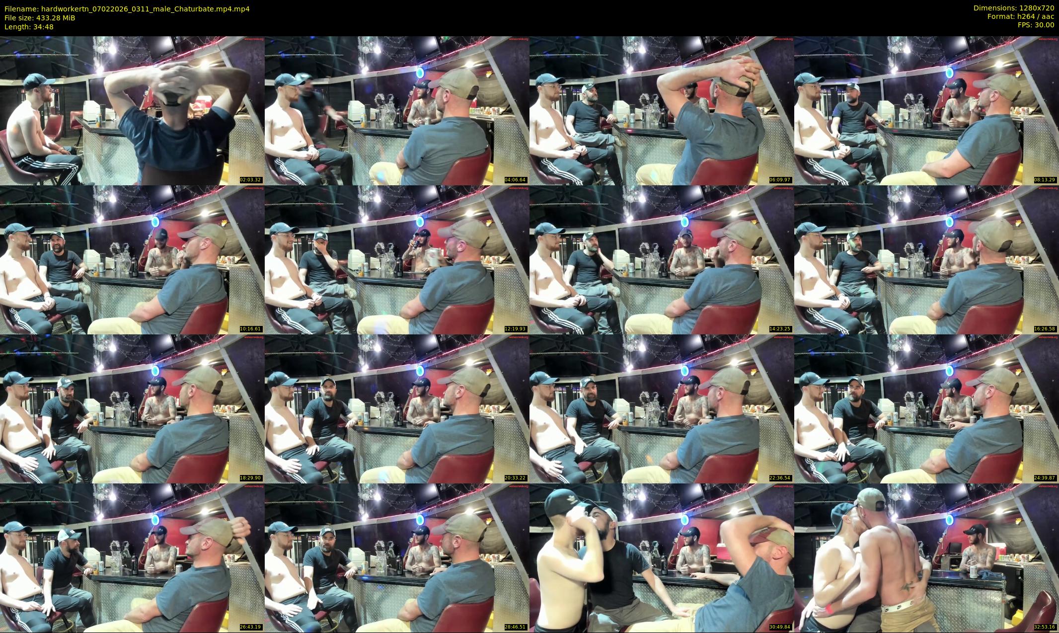 hardworkertn — 35 minute Chaturbate male cam show recording, 720p, Feb 7, 2026