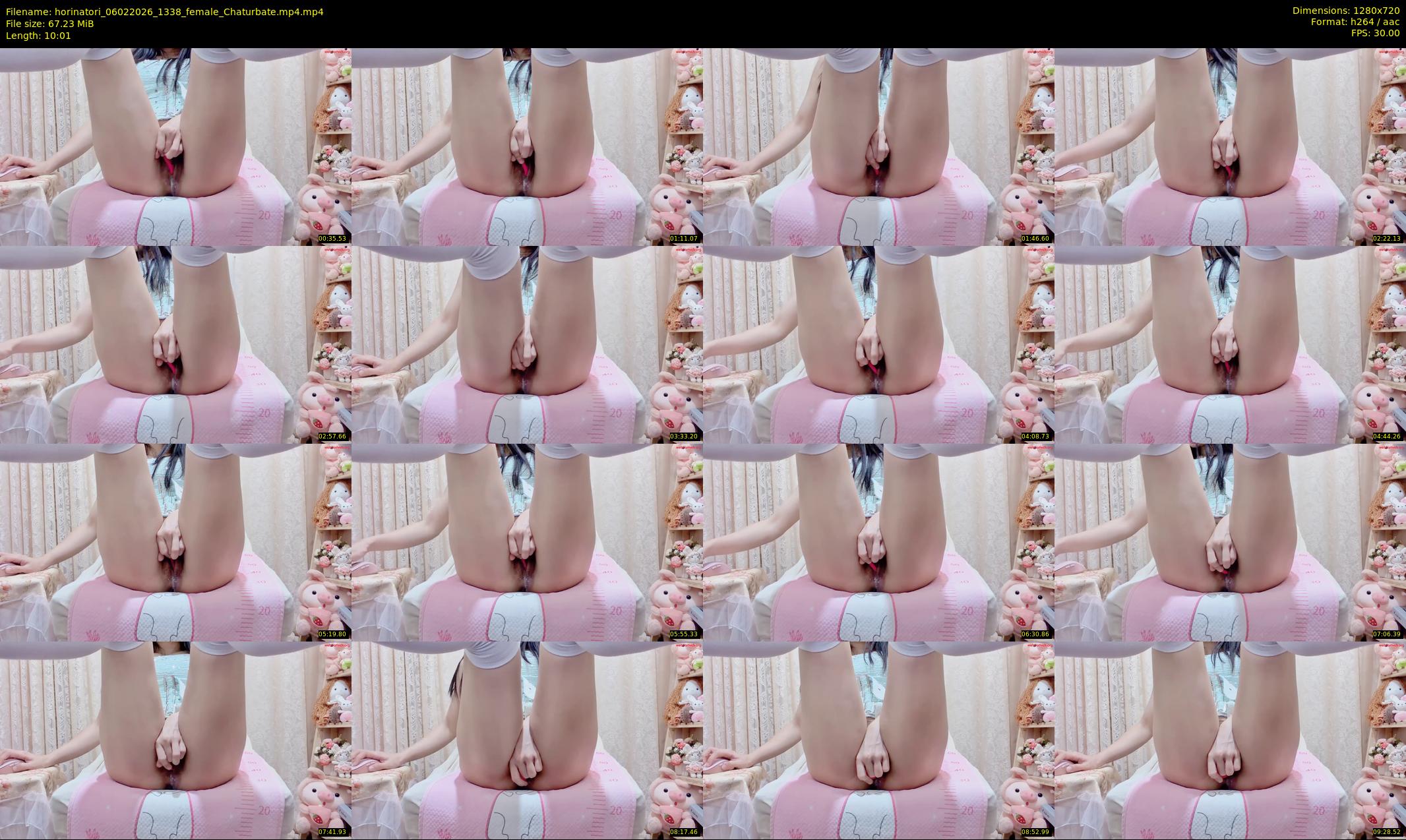 horinatori — 11 minute Chaturbate female cam show recording, 720p, Feb 6, 2026