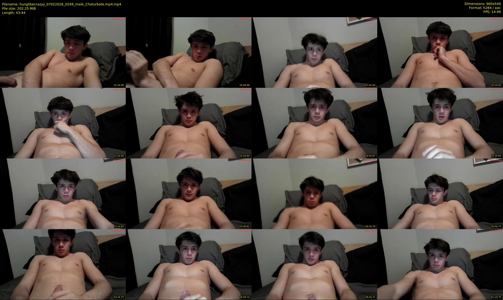 hunglikecrazyy — 44 minute Chaturbate male cam show recording, 480p, Feb 7, 2026