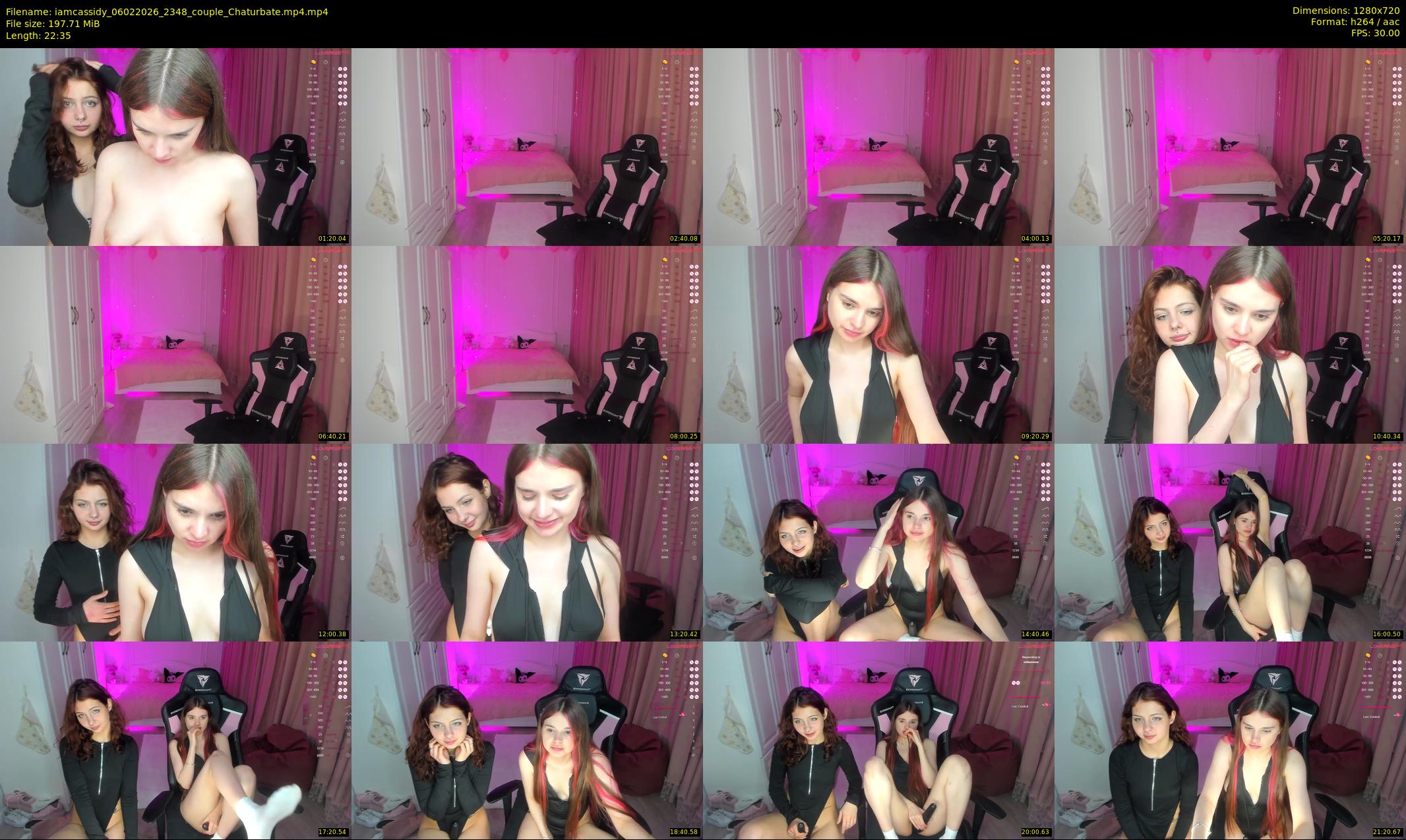iamcassidy — 23 minute Chaturbate female cam show recording, 720p, Feb 6, 2026
