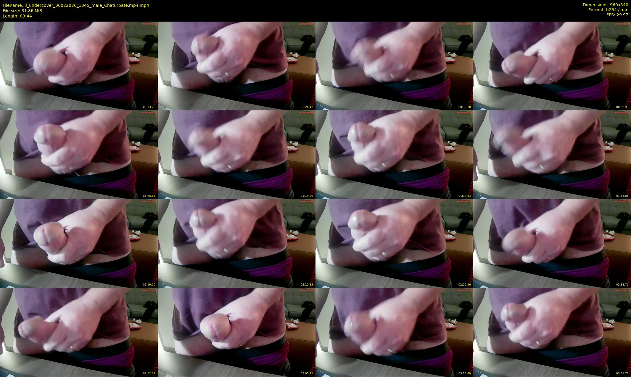 il_undercover — 4 minute Chaturbate male cam show recording, 480p, Feb 6, 2026