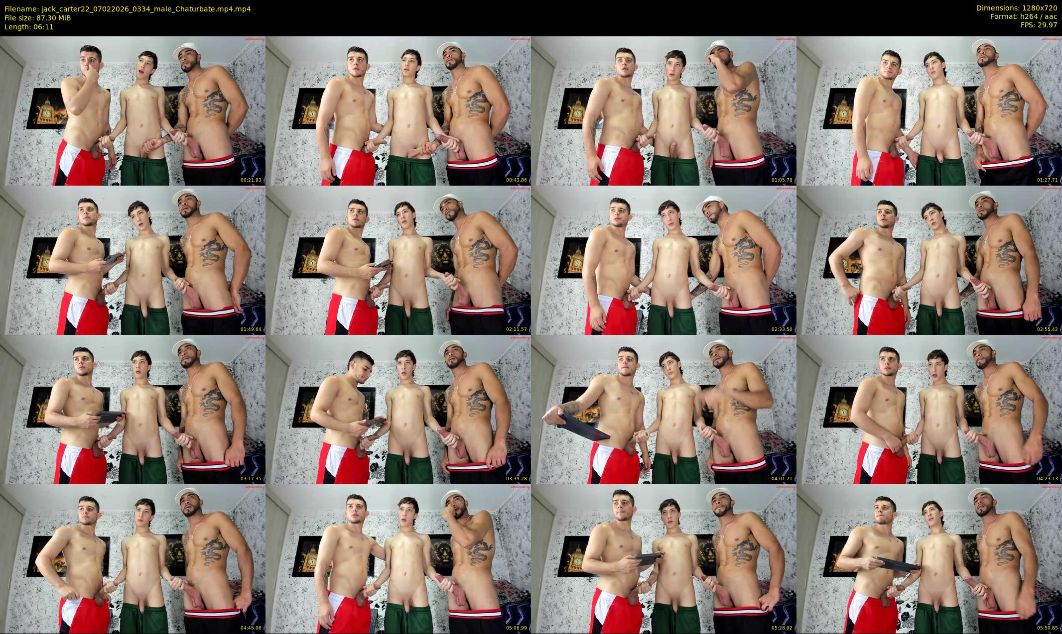 jack_carter22 — 7 minute Chaturbate male cam show recording, 720p, Feb 7, 2026