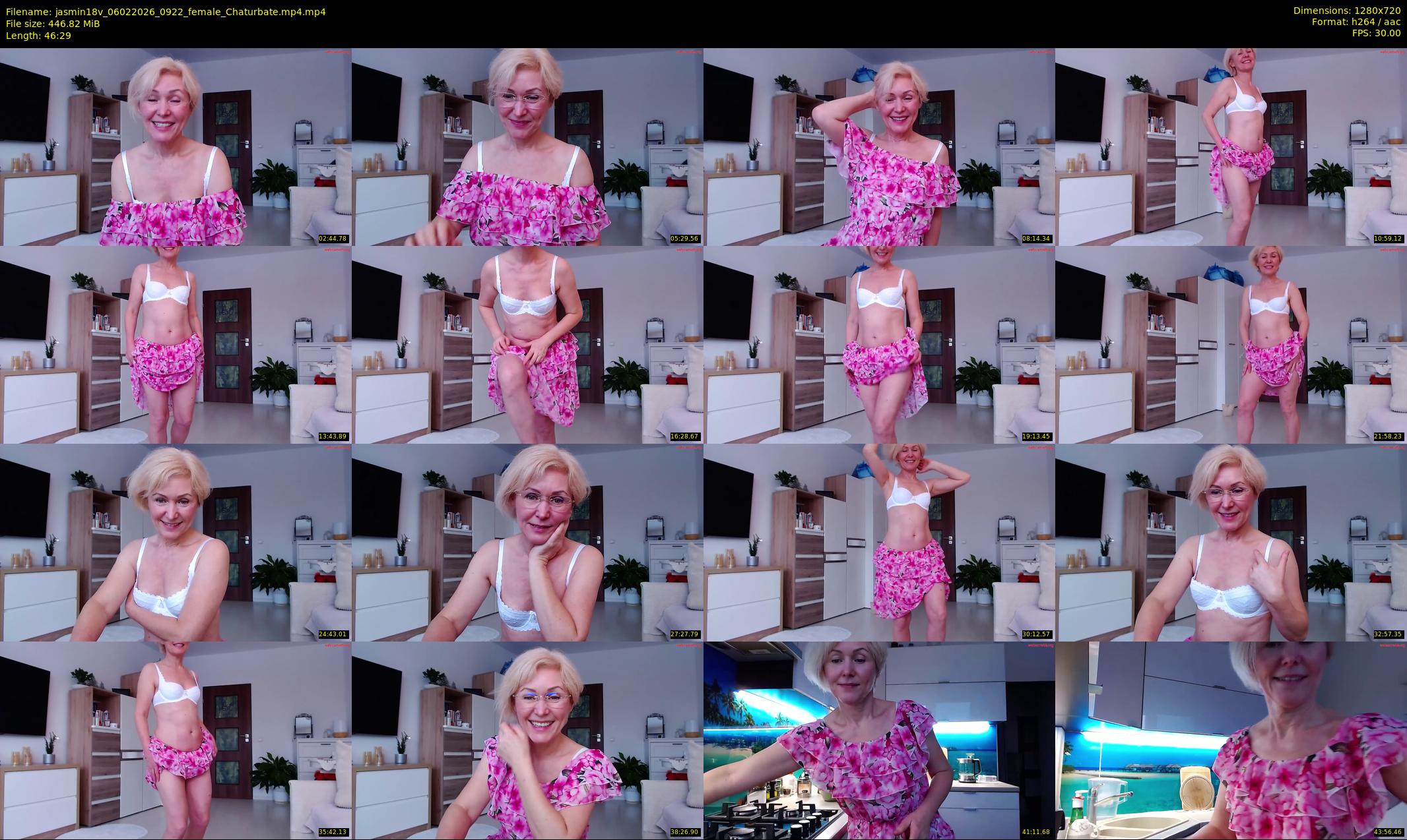 jasmin18v — 47 minute Chaturbate female cam show recording, 720p, Feb 6, 2026