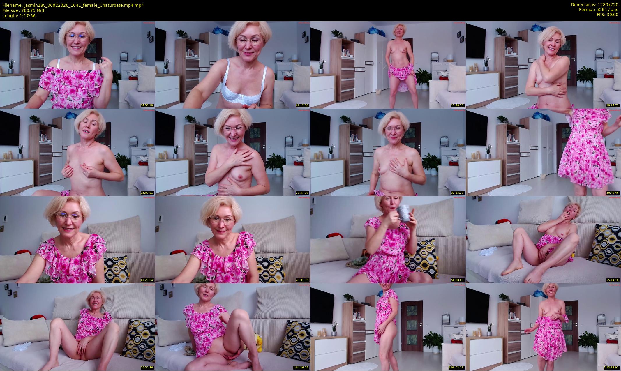 jasmin18v — 78 minute Chaturbate female cam show recording, 720p, Feb 6, 2026
