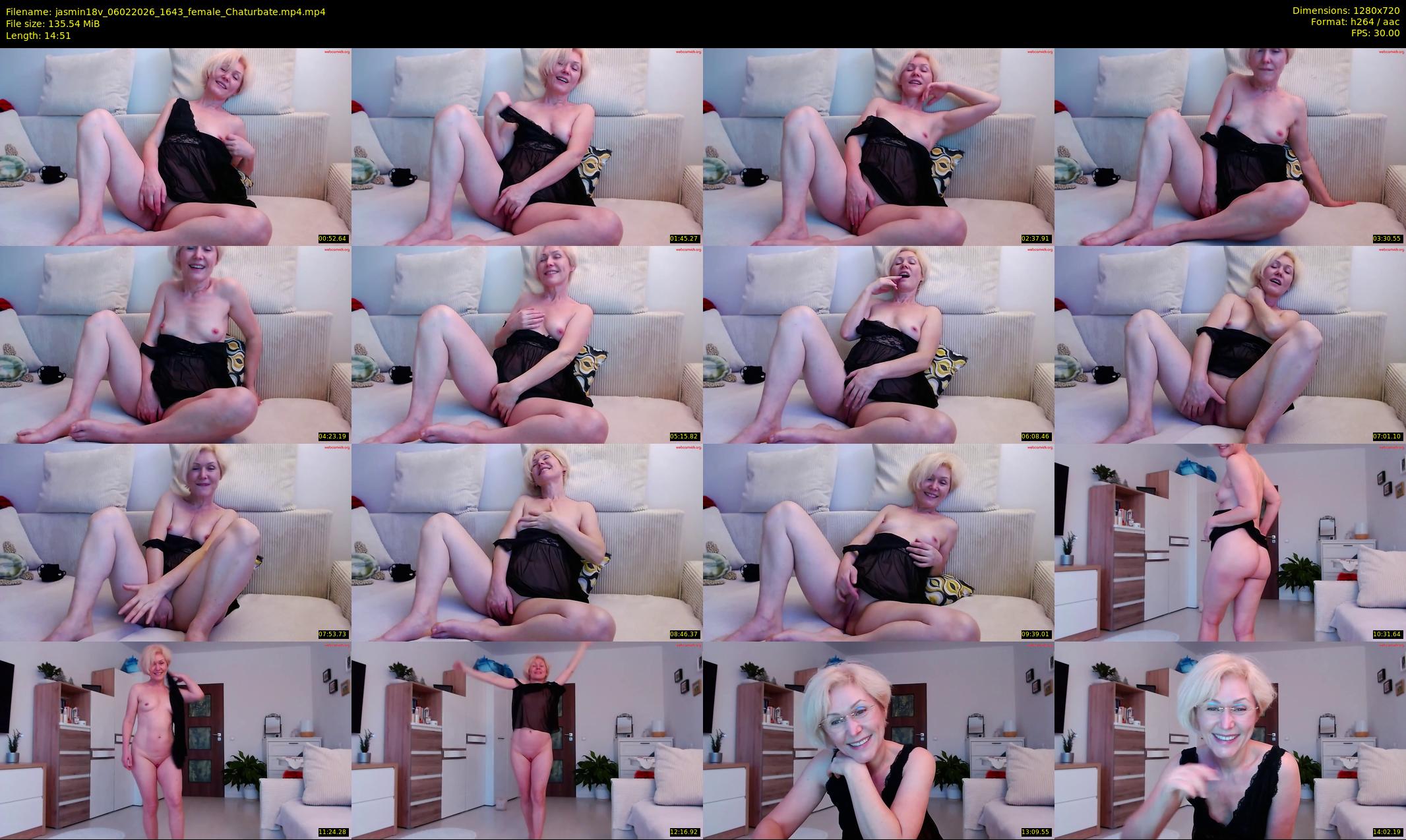 jasmin18v — 15 minute Chaturbate female cam show recording, 720p, Feb 6, 2026
