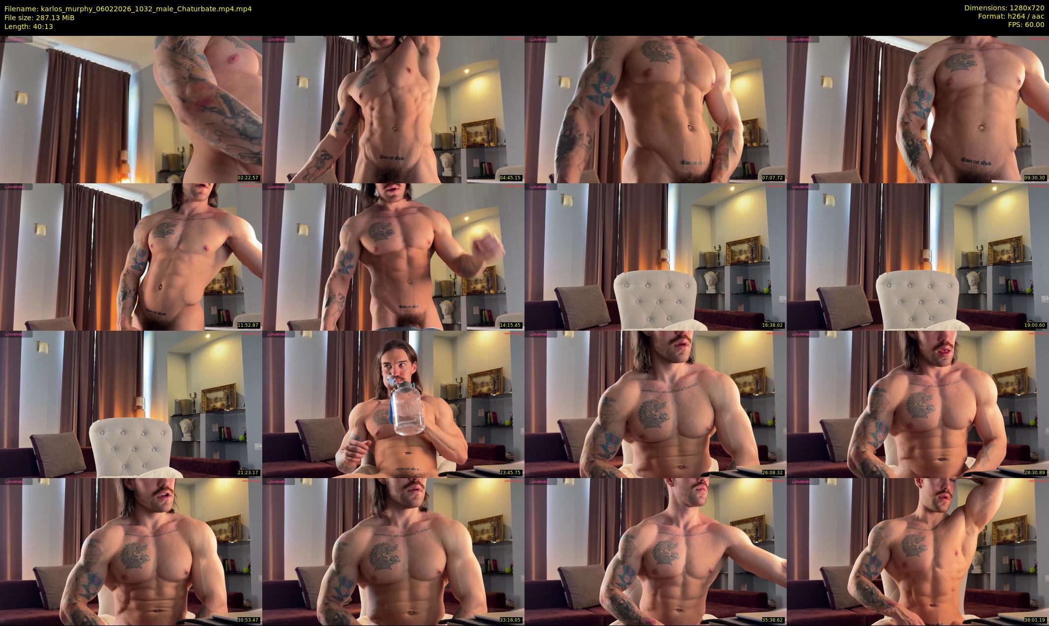 karlos_murphy — 41 minute Chaturbate male cam show recording, 720p, Feb 6, 2026