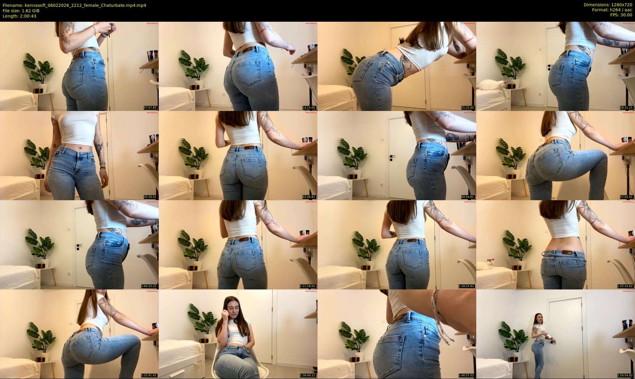 kennasoft — 121 minute Chaturbate female cam show recording, 720p, Feb 6, 2026
