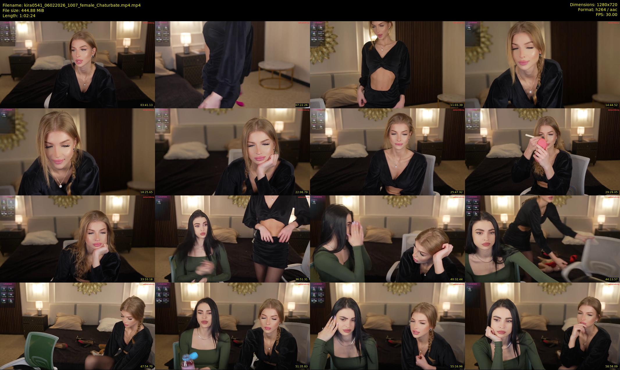 kira0541 — 63 minute Chaturbate couple cam show recording, 720p, Feb 6, 2026