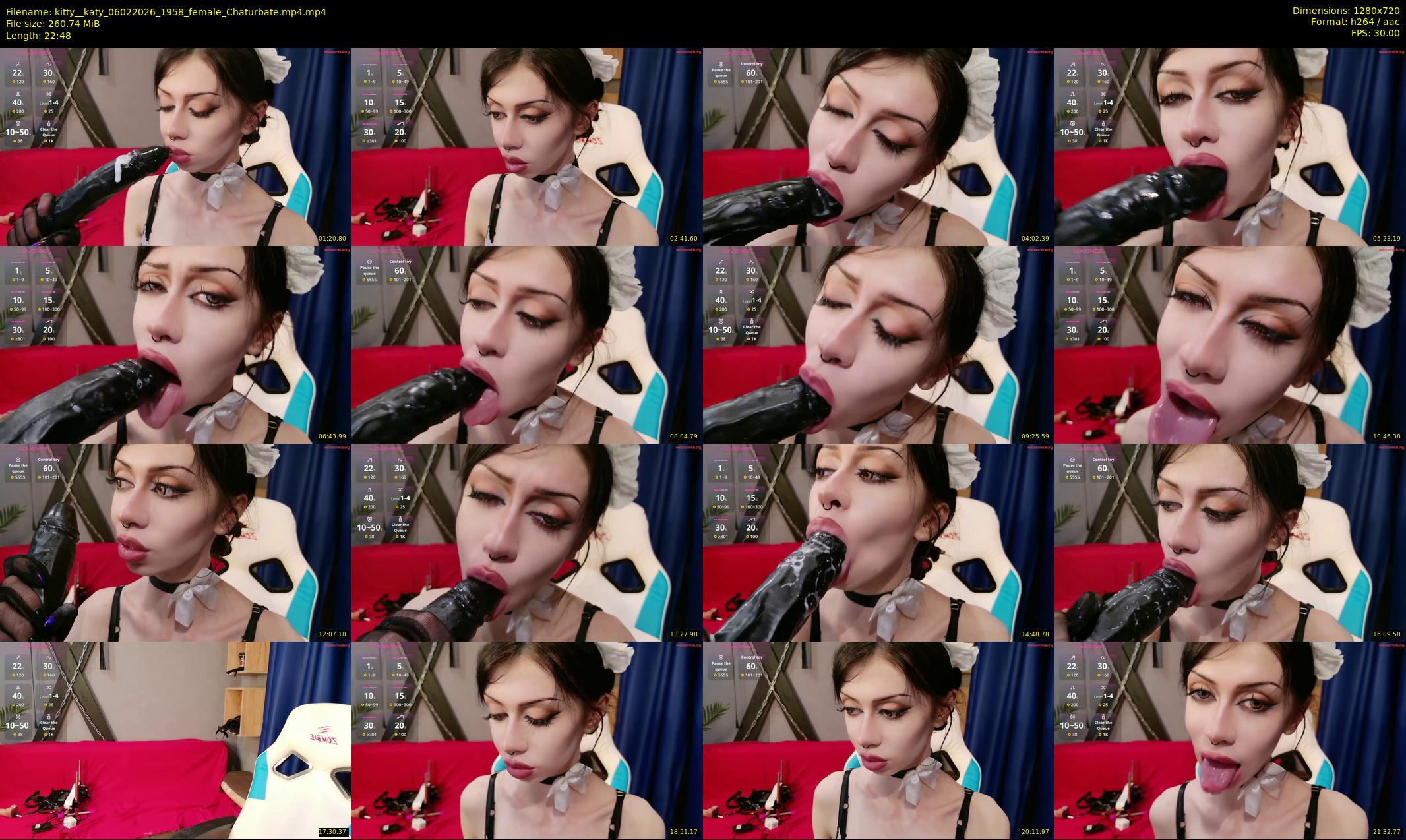 kitty__katy — 23 minute Chaturbate female cam show recording, 720p, Feb 6, 2026