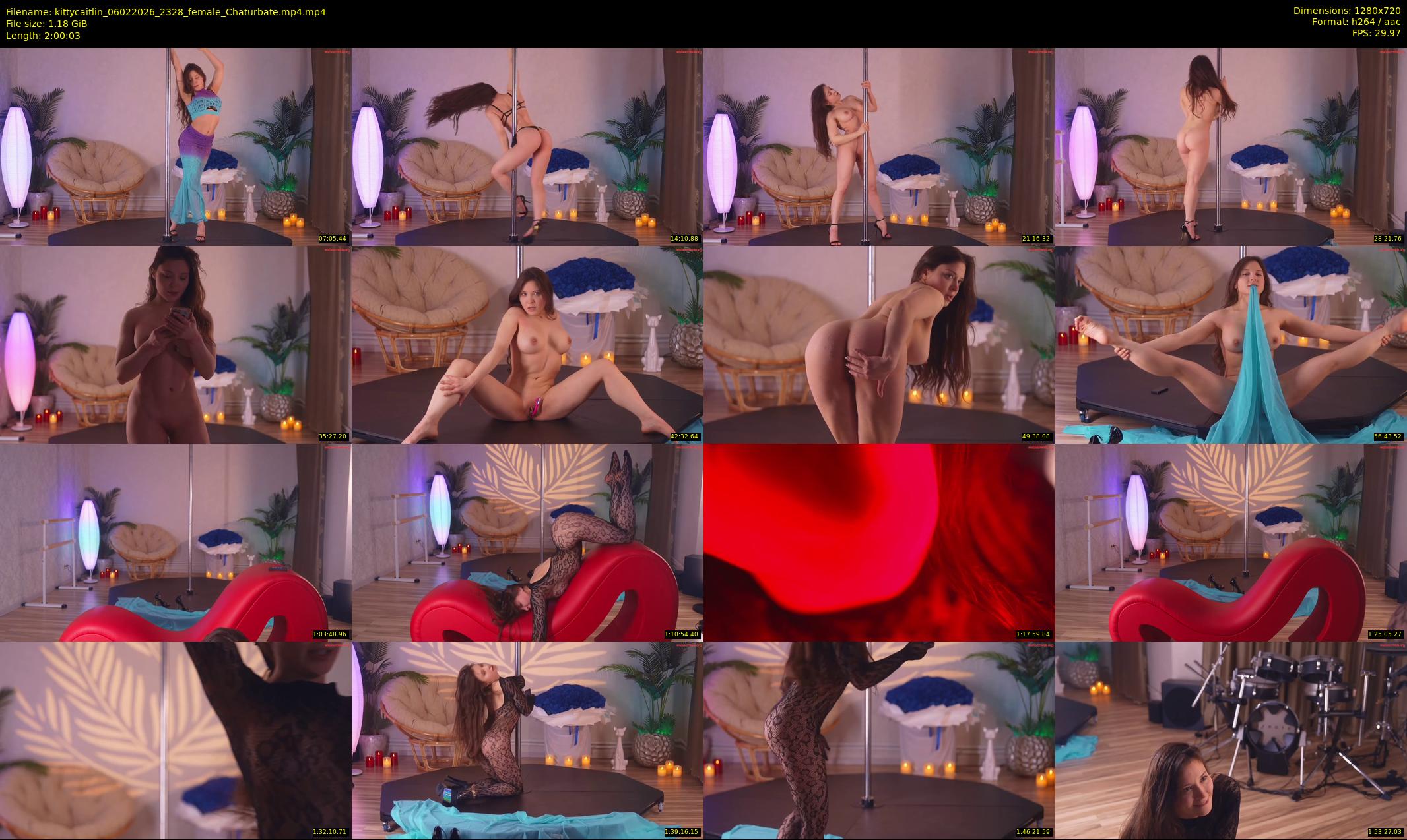 kittycaitlin — 121 minute Chaturbate female cam show recording, 720p, Feb 6, 2026