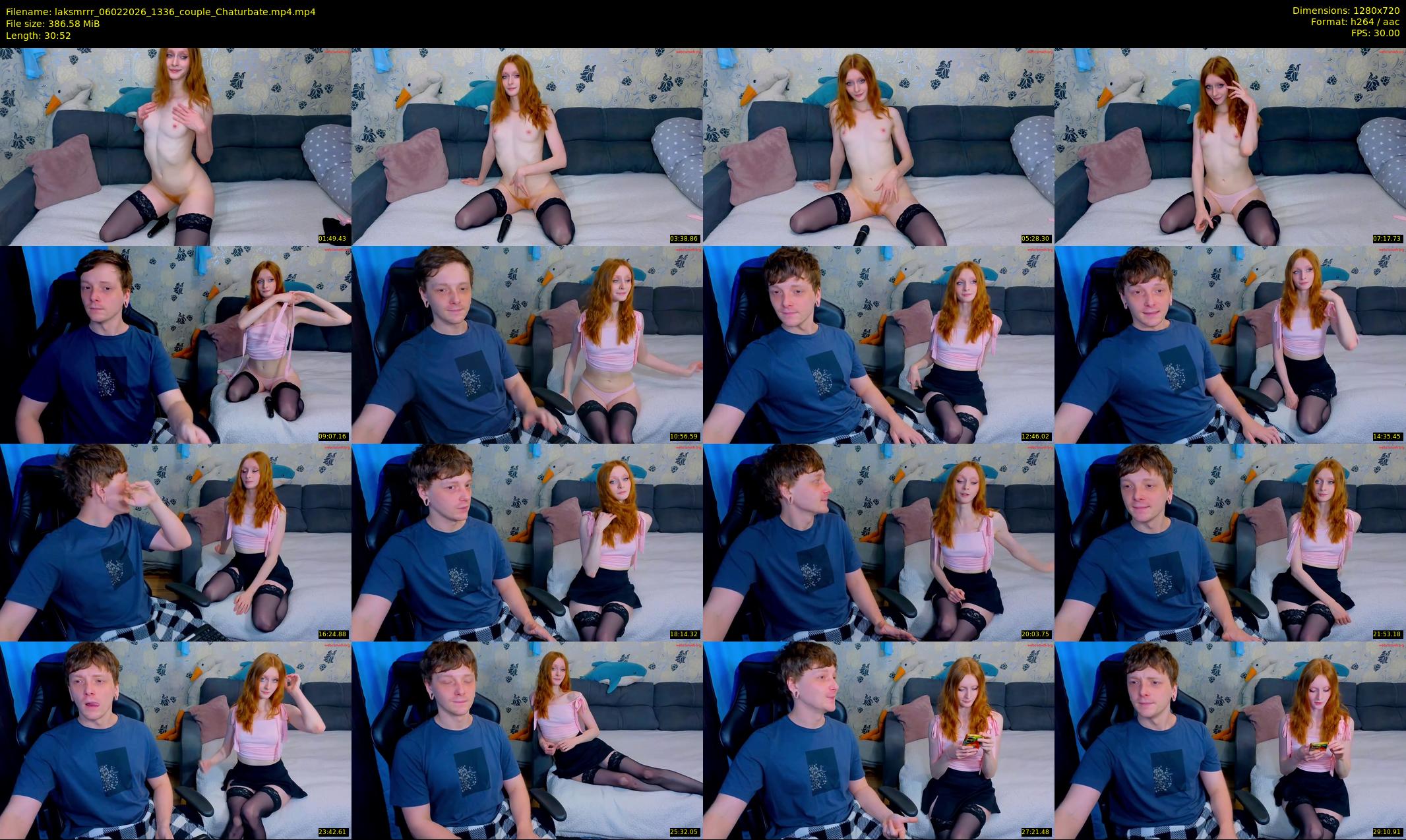 laksmrrr — 31 minute Chaturbate couple cam show recording, 720p, Feb 6, 2026