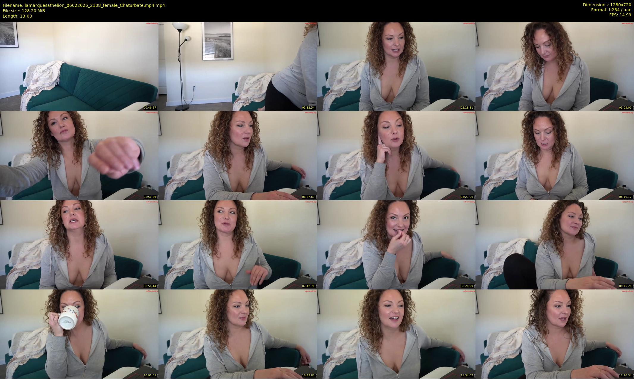 lamarquesathelion — 14 minute Chaturbate female cam show recording, 720p, Feb 6, 2026