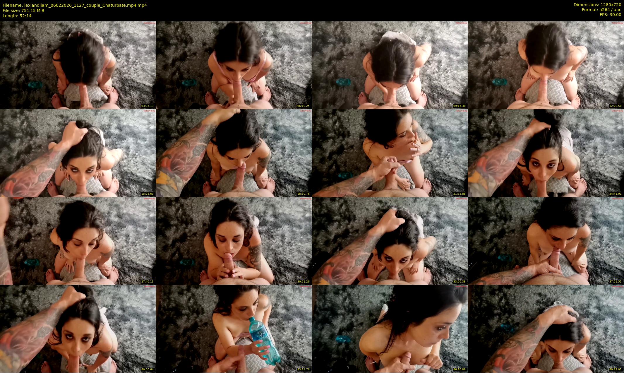 lexiandliam — 53 minute Chaturbate couple cam show recording, 720p, Feb 6, 2026