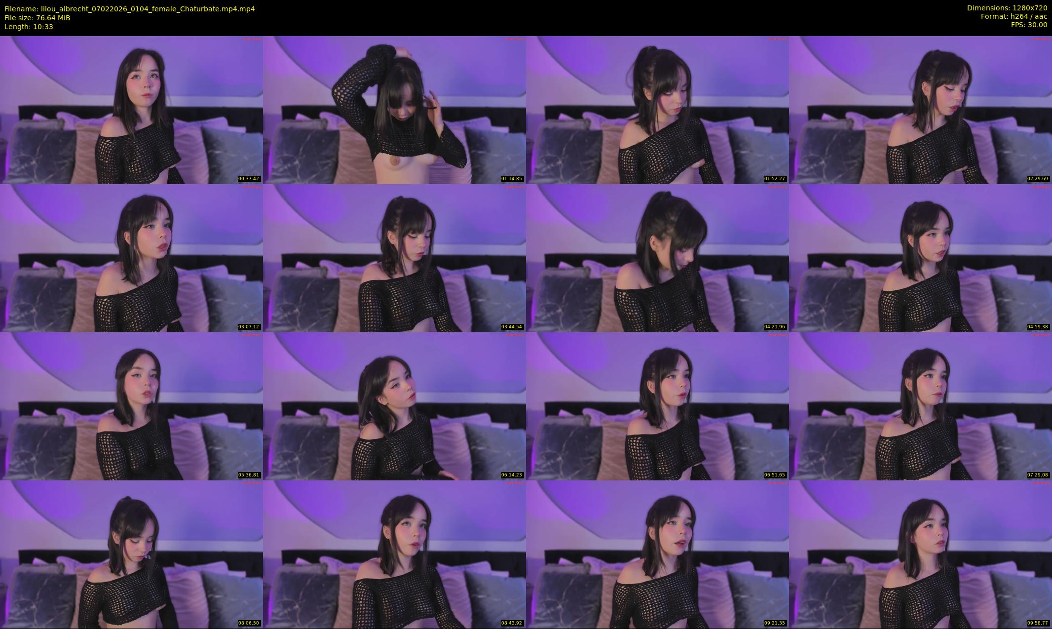 lilou_albrecht — 11 minute Chaturbate female cam show recording, 720p, Feb 7, 2026