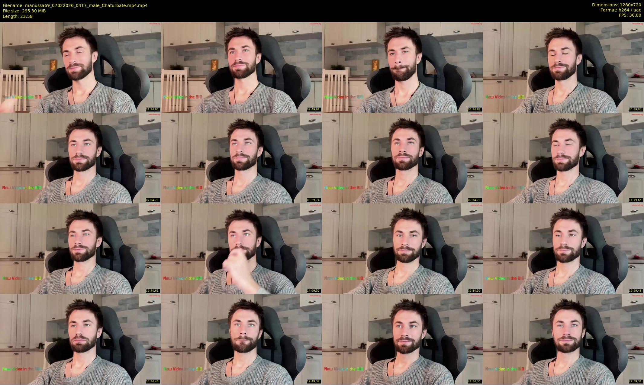 manussa69 — 24 minute Chaturbate couple cam show recording, 720p, Feb 7, 2026