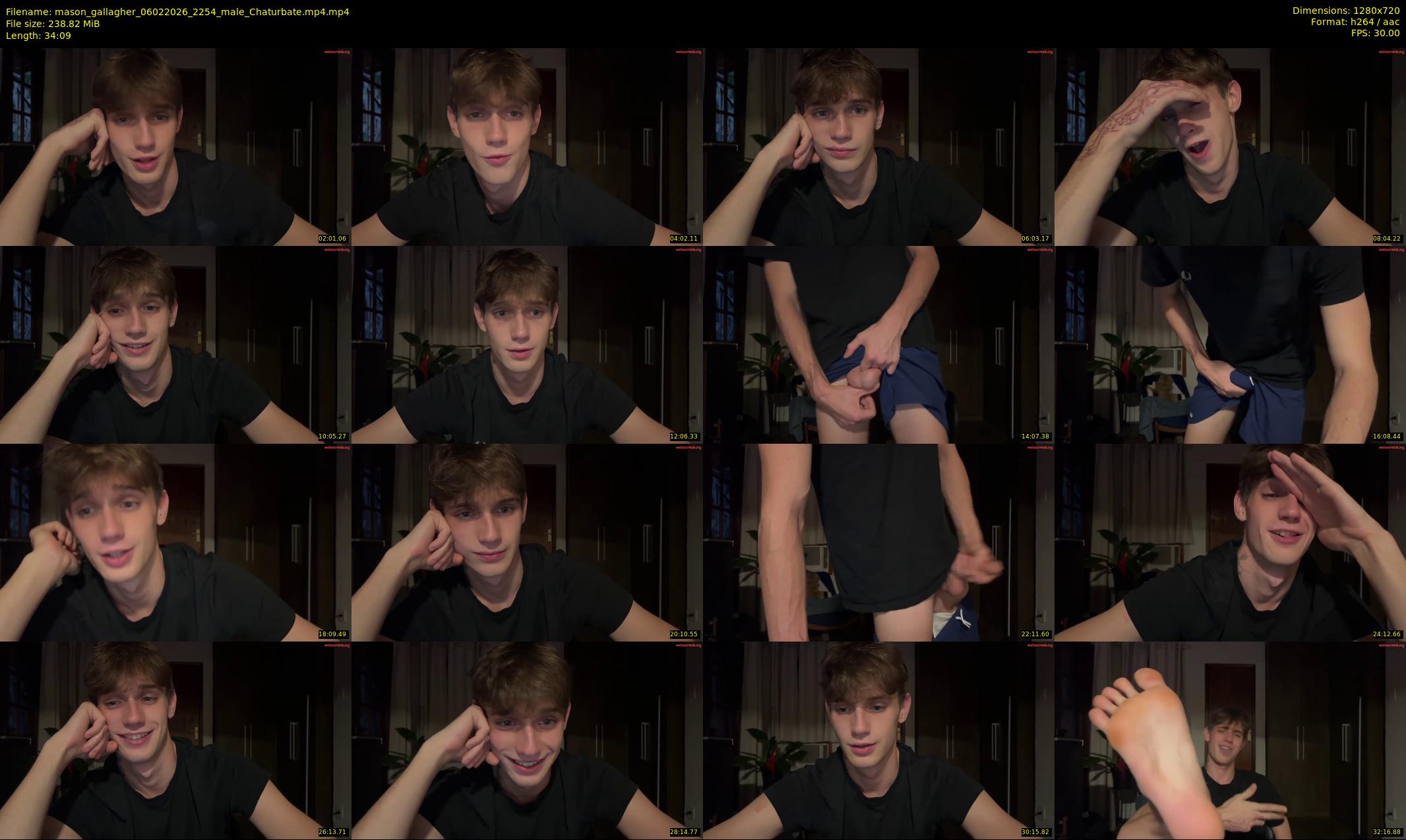 mason_gallagher — 35 minute Chaturbate male cam show recording, 720p, Feb 6, 2026