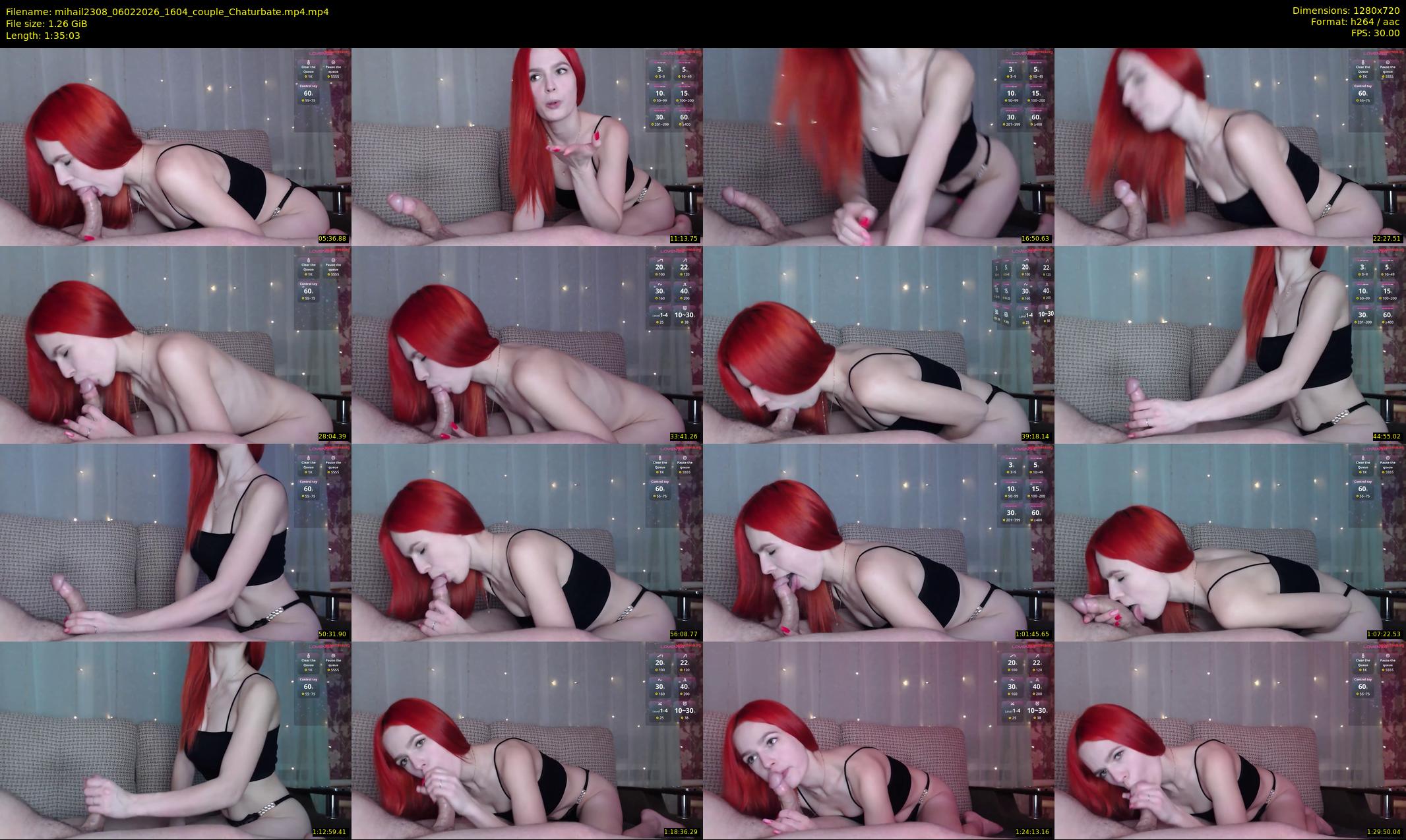 mihail2308 — 96 minute Chaturbate couple cam show recording, 720p, Feb 6, 2026