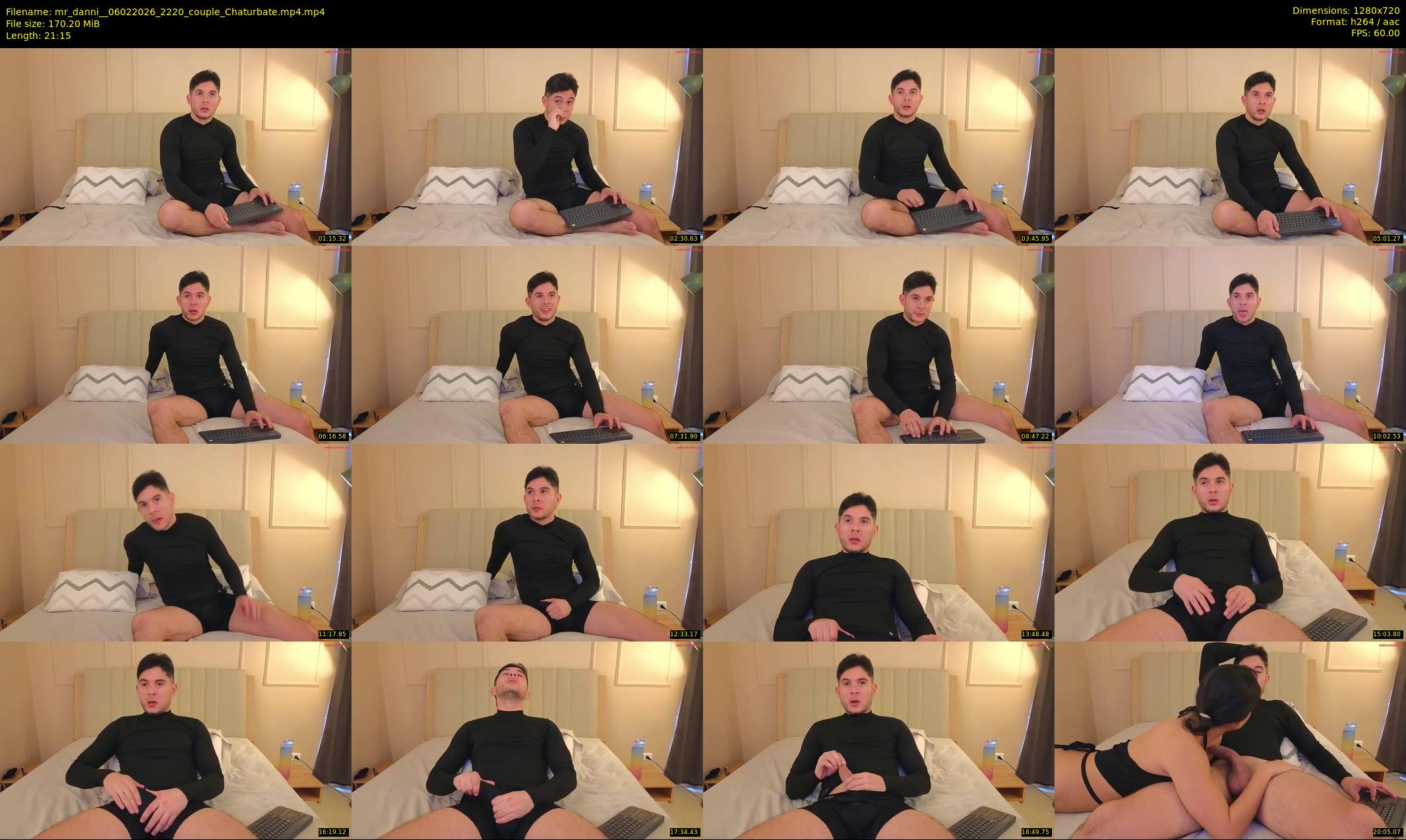 mr_danni_ — 22 minute Chaturbate couple cam show recording, 720p, Feb 6, 2026