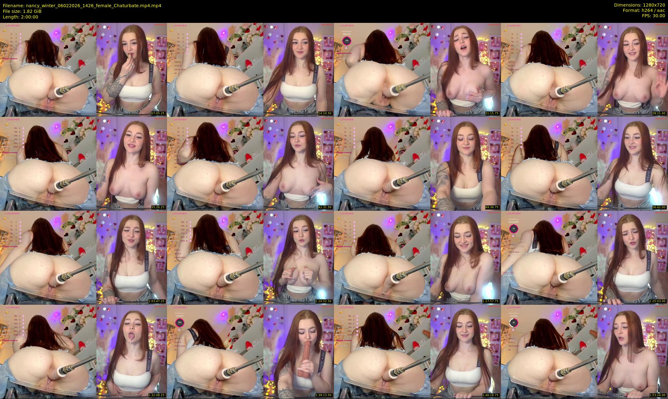 nancy_winter — 120 minute Chaturbate female cam show recording, 720p, Feb 6, 2026
