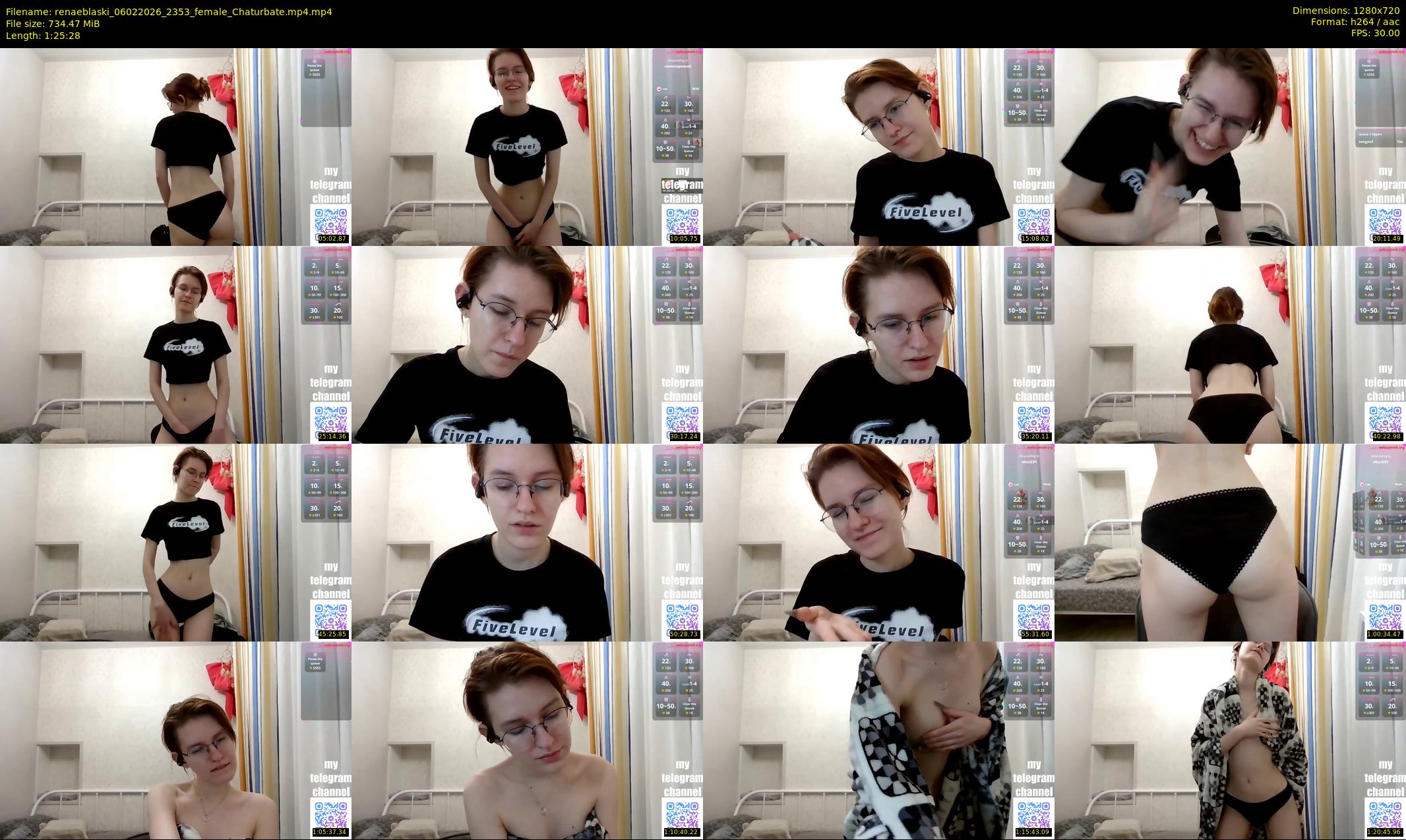 renaeblaski — 86 minute Chaturbate female cam show recording, 720p, Feb 6, 2026