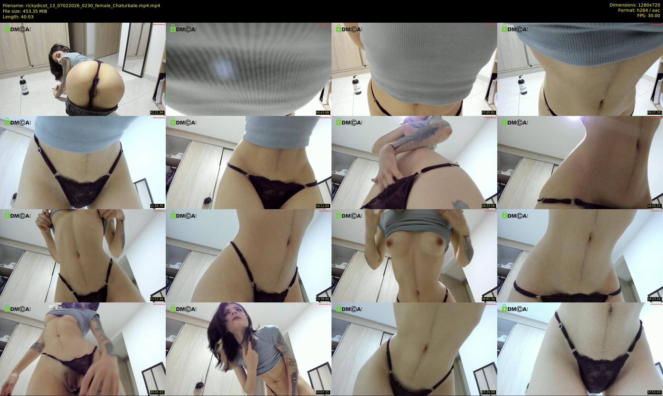 rickydicot_13 — 41 minute Chaturbate female cam show recording, 720p, Feb 7, 2026