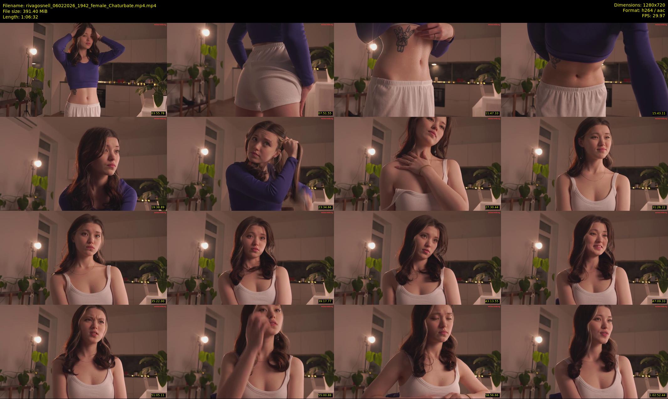 rivagosnell — 67 minute Chaturbate female cam show recording, 720p, Feb 6, 2026