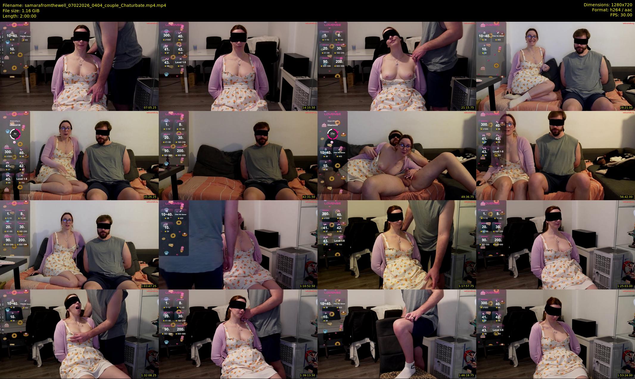 samarafromthewell — 120 minute Chaturbate female cam show recording, 720p, Feb 7, 2026