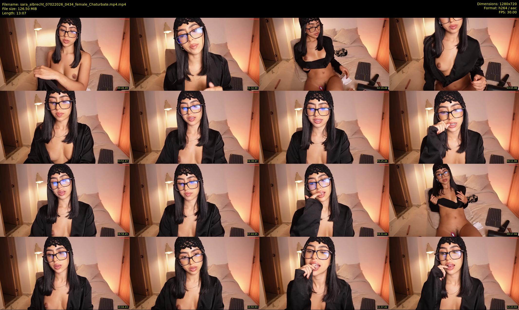 sara_albrecht — 14 minute Chaturbate female cam show recording, 720p, Feb 7, 2026