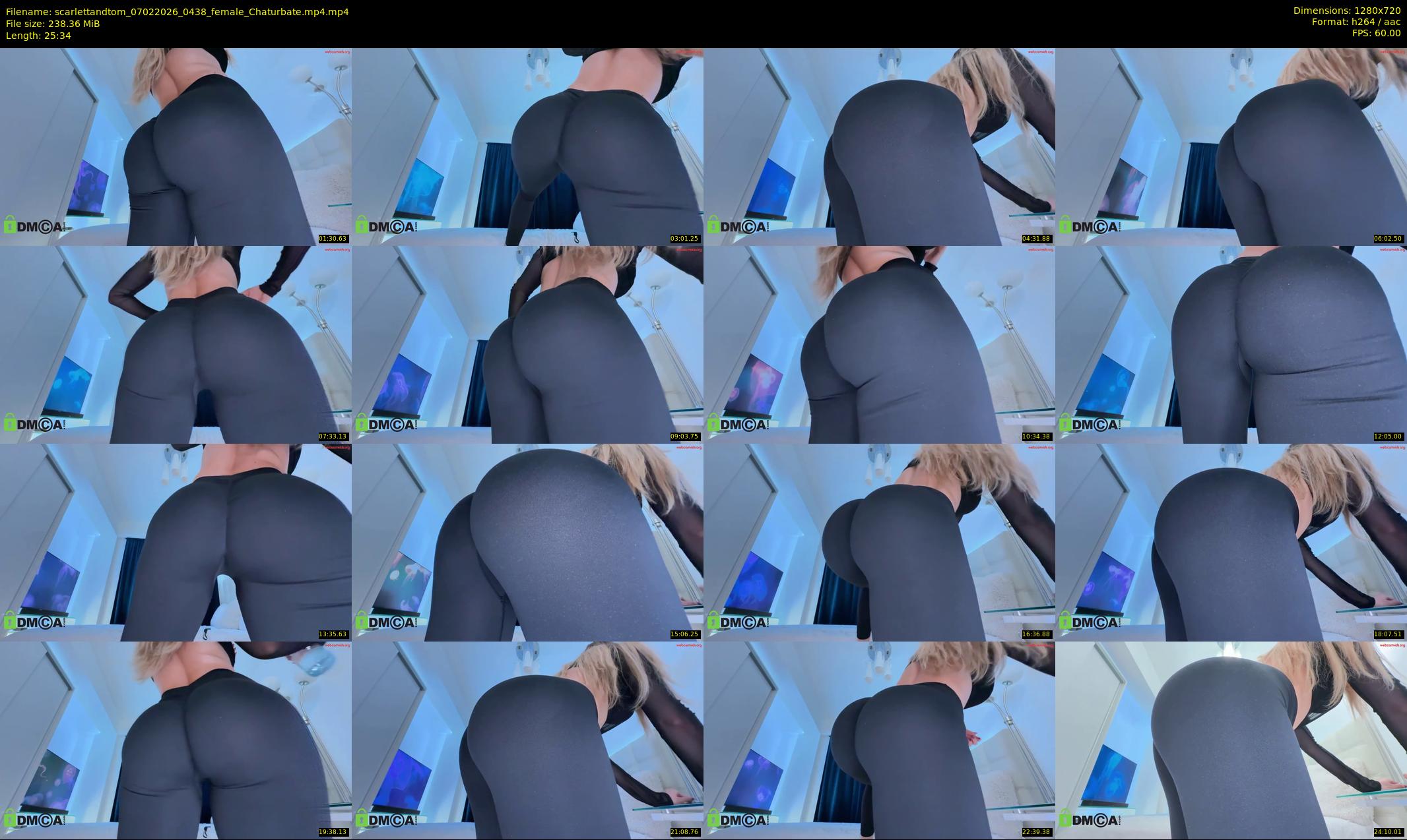 scarlettandtom — 26 minute Chaturbate couple cam show recording, 720p, Feb 7, 2026