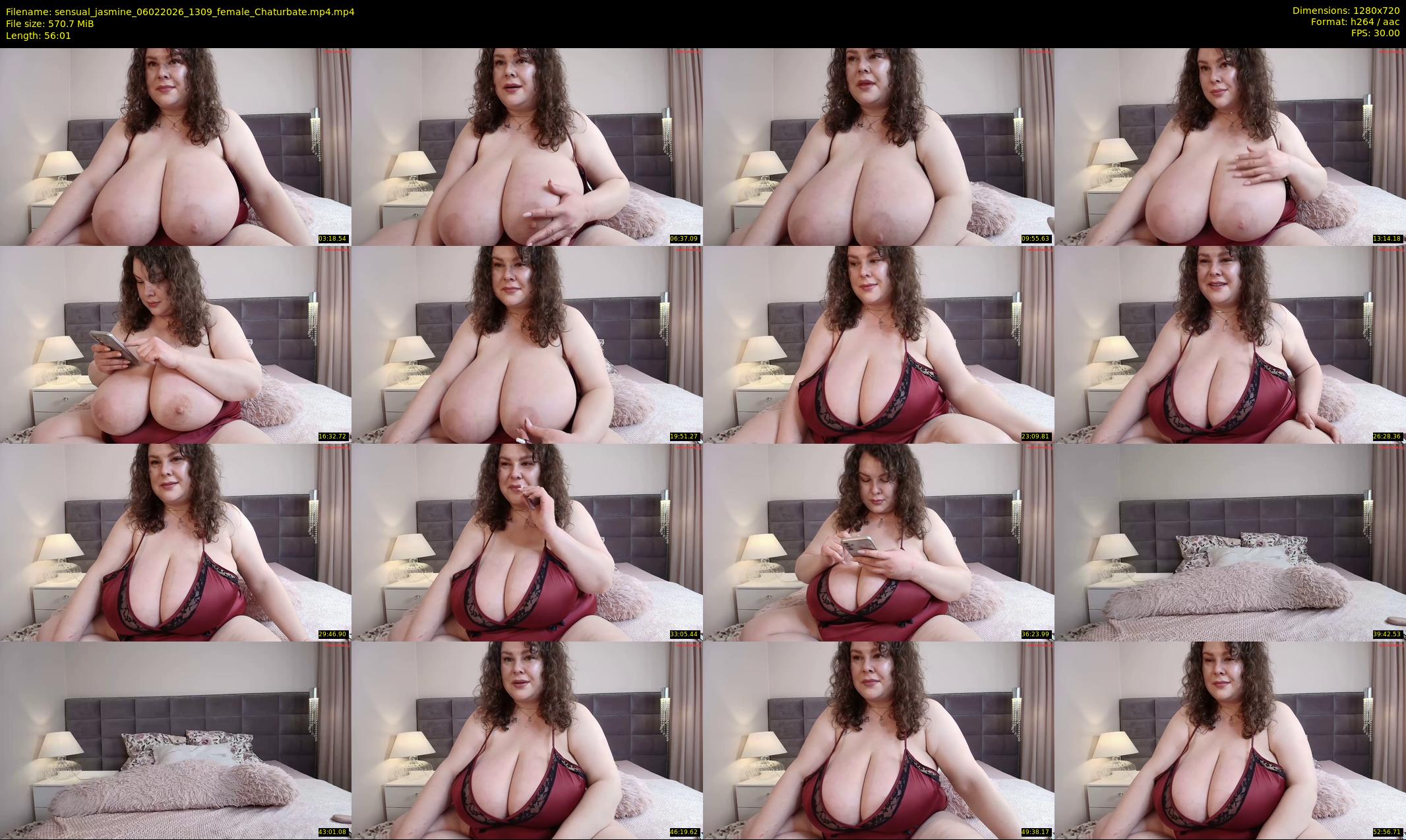 sensual_jasmine — 57 minute Chaturbate female cam show recording, 720p, Feb 6, 2026