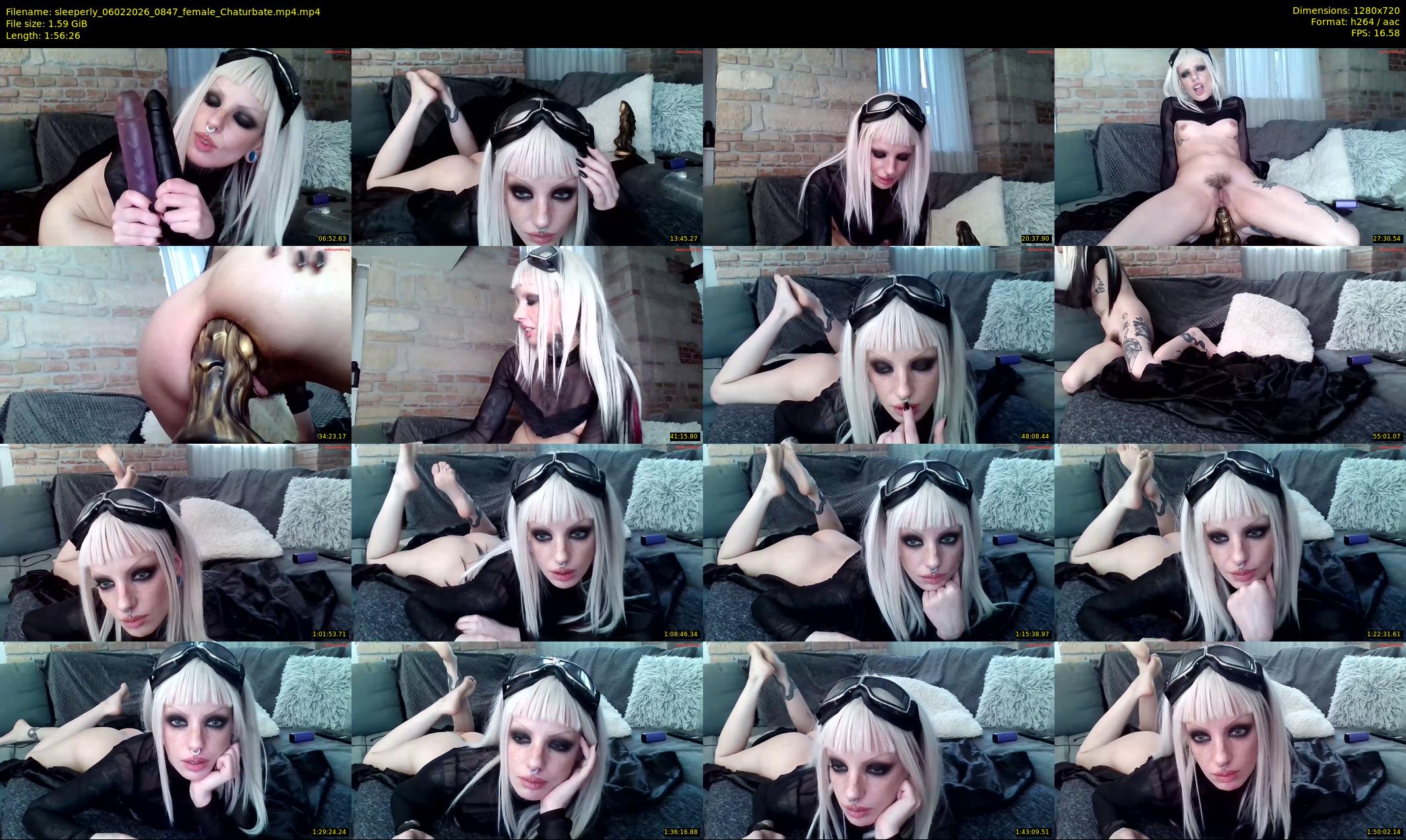 sleeperly — 117 minute Chaturbate female cam show recording, 720p, Feb 6, 2026