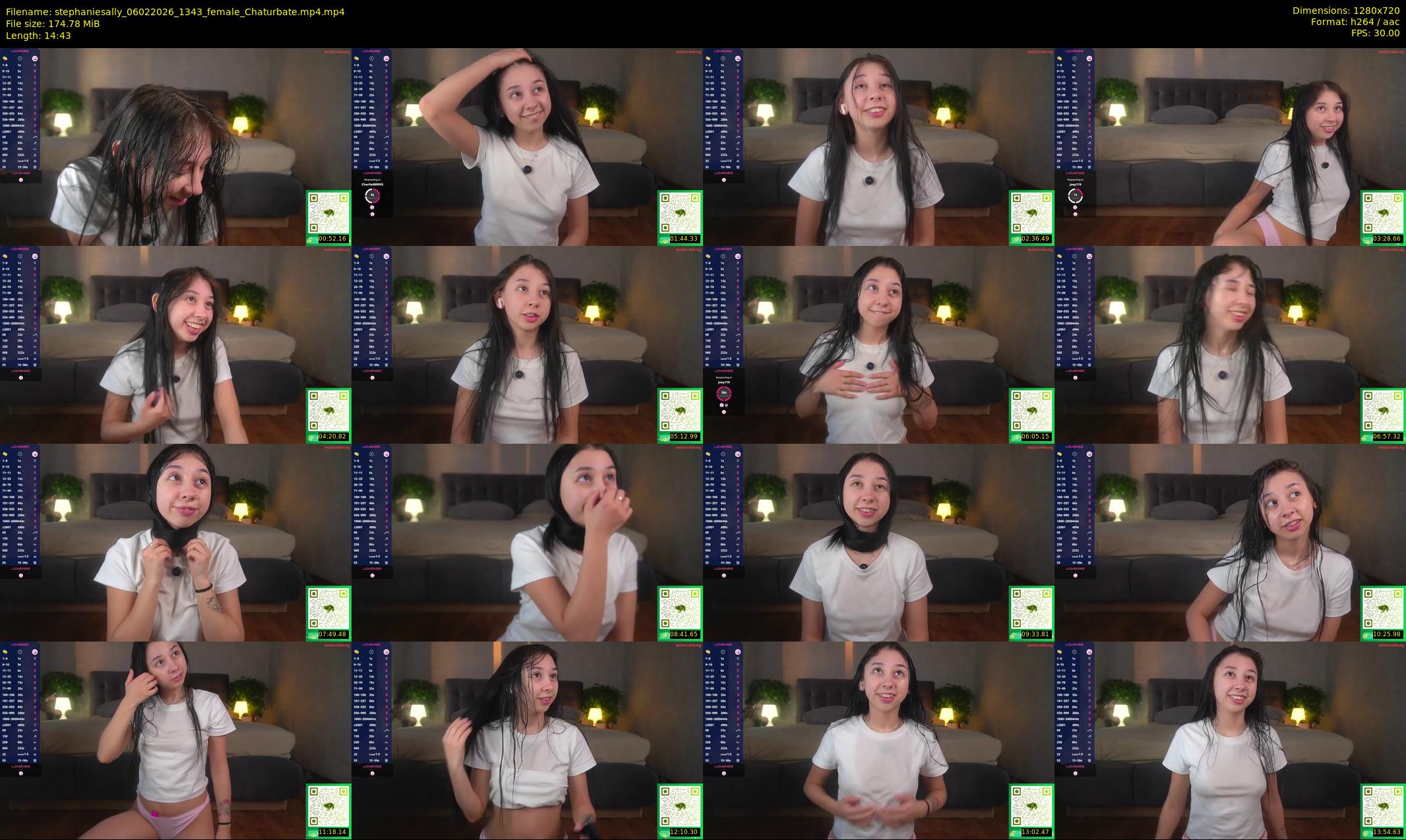 stephaniesally — 15 minute Chaturbate female cam show recording, 720p, Feb 6, 2026