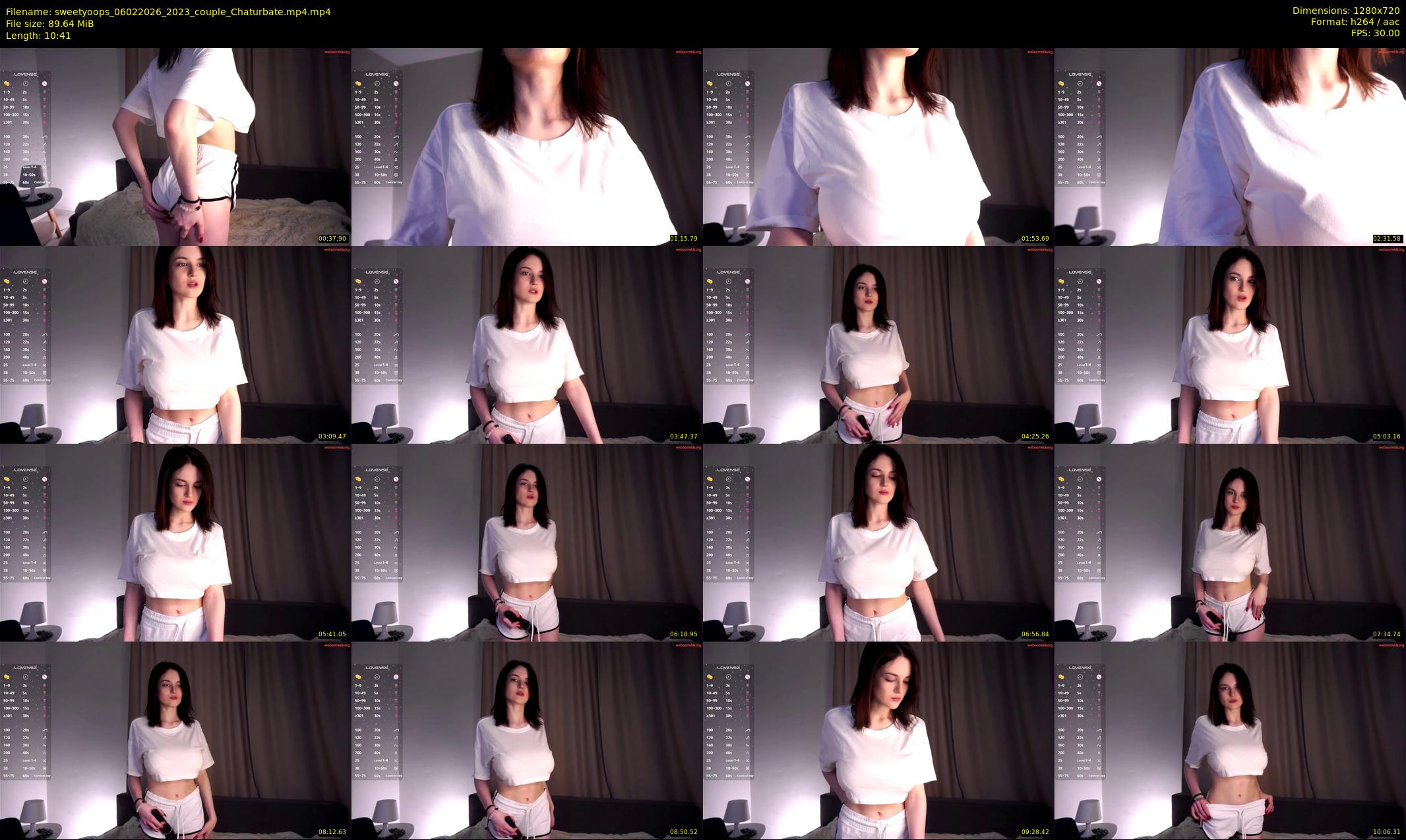 sweetyoops — 11 minute Chaturbate female cam show recording, 720p, Feb 6, 2026