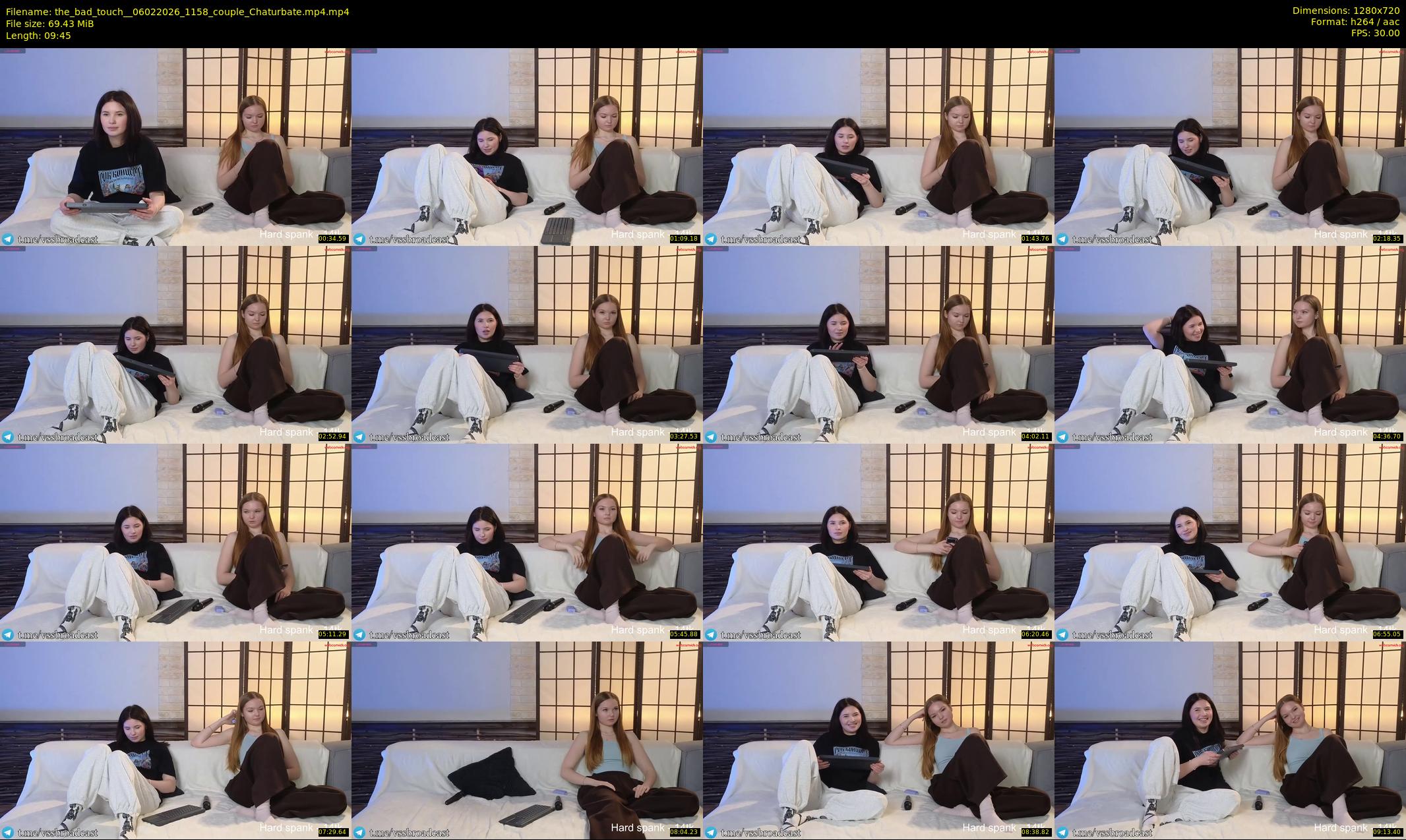 the_bad_touch_ — 10 minute Chaturbate couple cam show recording, 720p, Feb 6, 2026