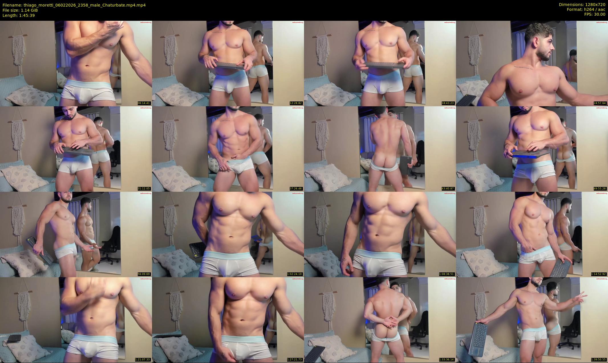 thiago_moretti — 106 minute Chaturbate male cam show recording, 720p, Feb 6, 2026