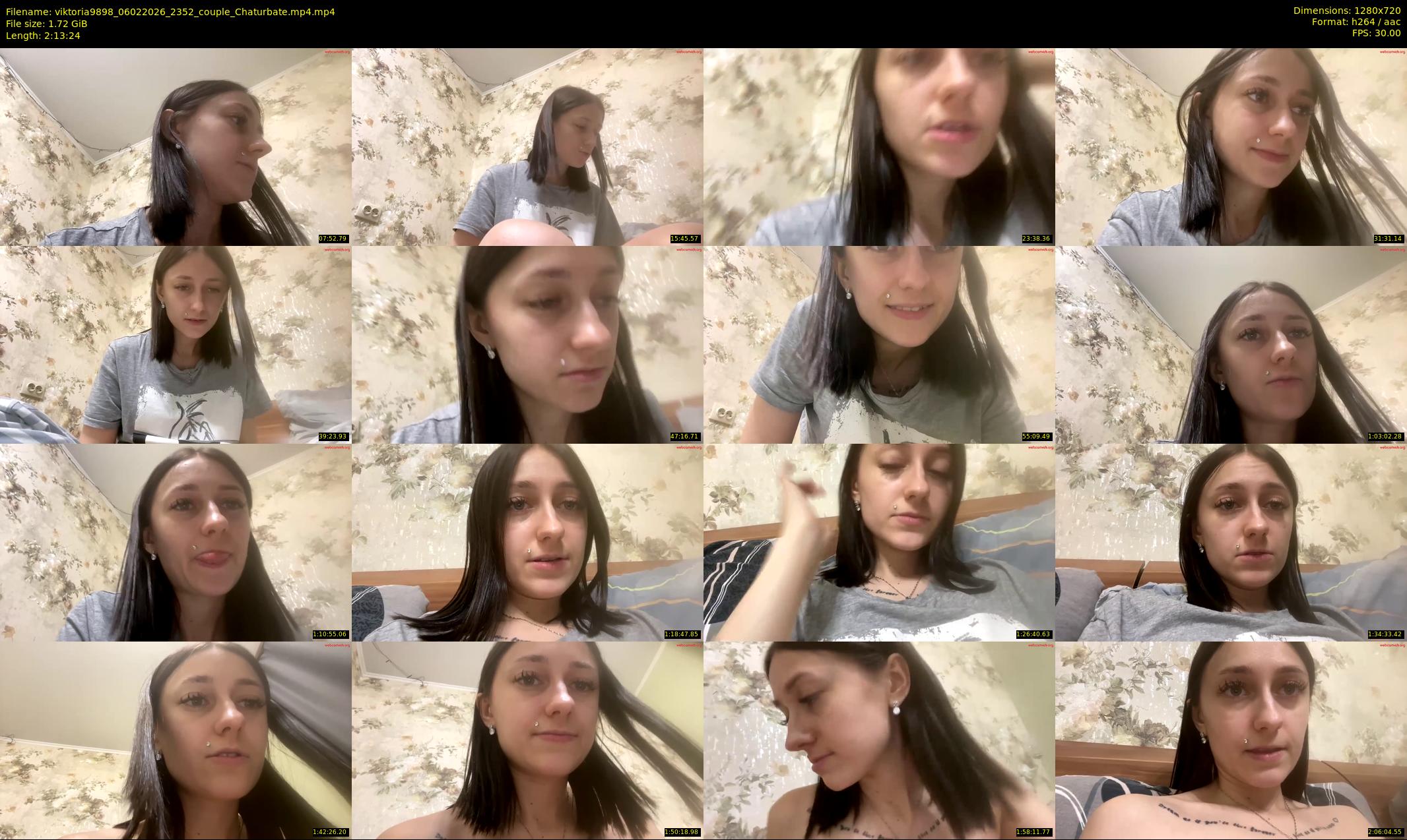 viktoria9898 — 134 minute Chaturbate couple cam show recording, 720p, Feb 6, 2026