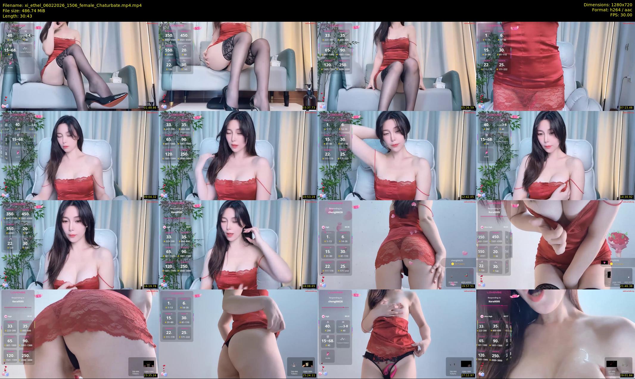 xi_ethel — 31 minute Chaturbate female cam show recording, 720p, Feb 6, 2026