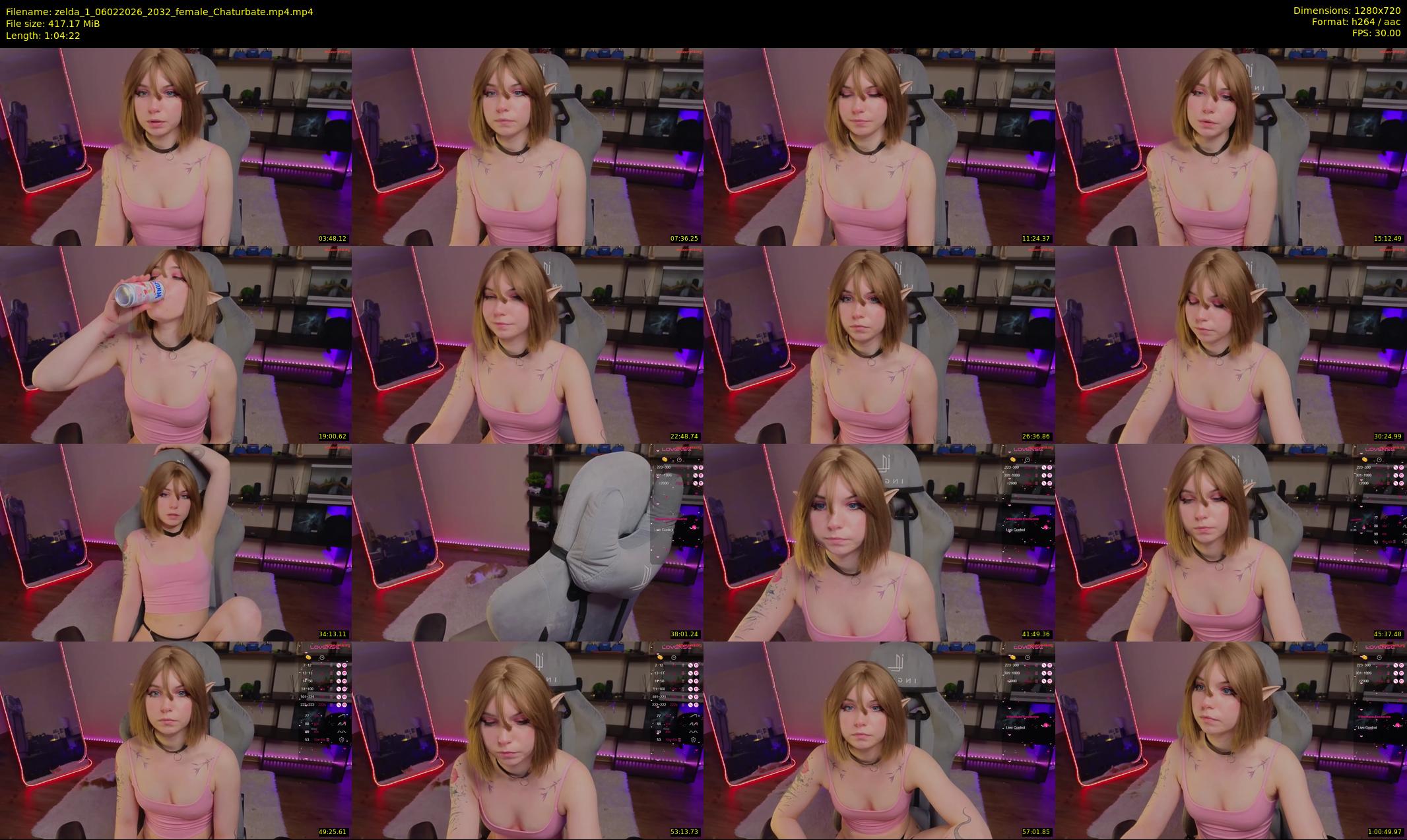 zelda_1 — 65 minute Chaturbate female cam show recording, 720p, Feb 6, 2026