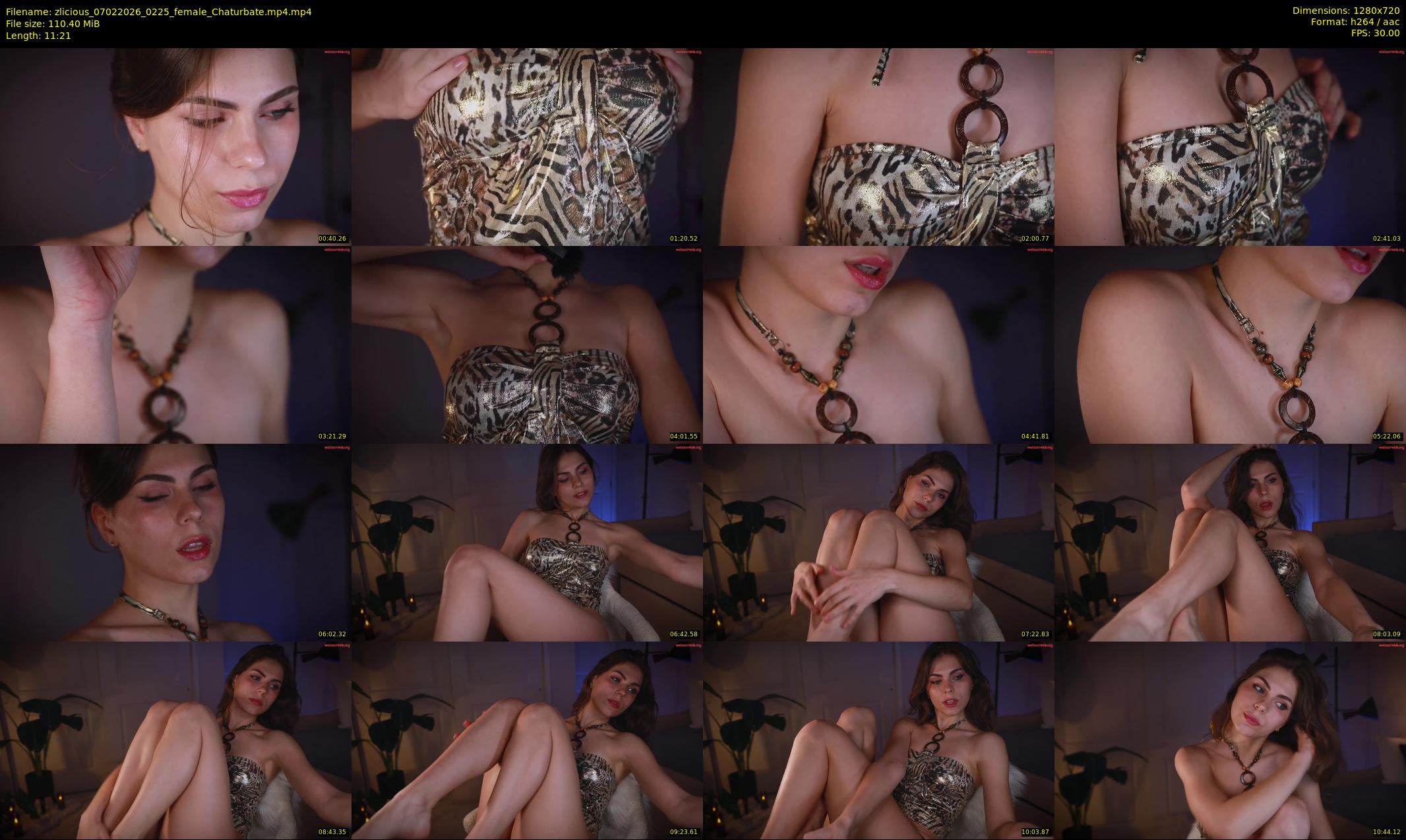 zlicious — 12 minute Chaturbate female cam show recording, 720p, Feb 7, 2026