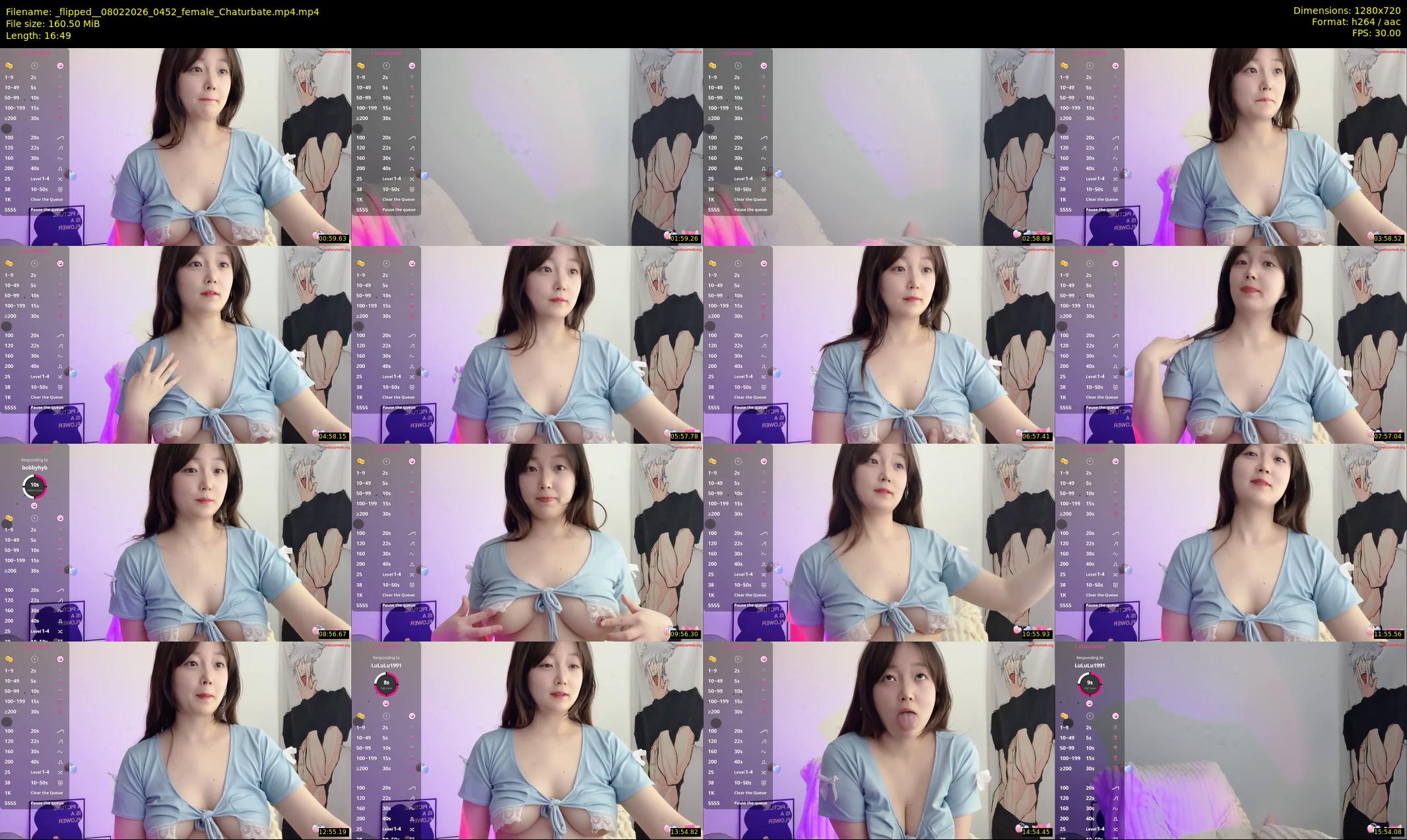 _flipped_ — 17 minute Chaturbate female cam show recording, 720p, Feb 8, 2026