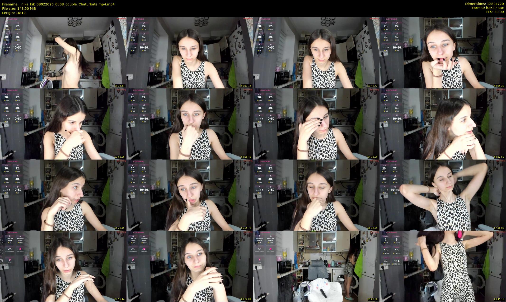 _nika_kik — 11 minute Chaturbate female cam show recording, 720p, Feb 8, 2026