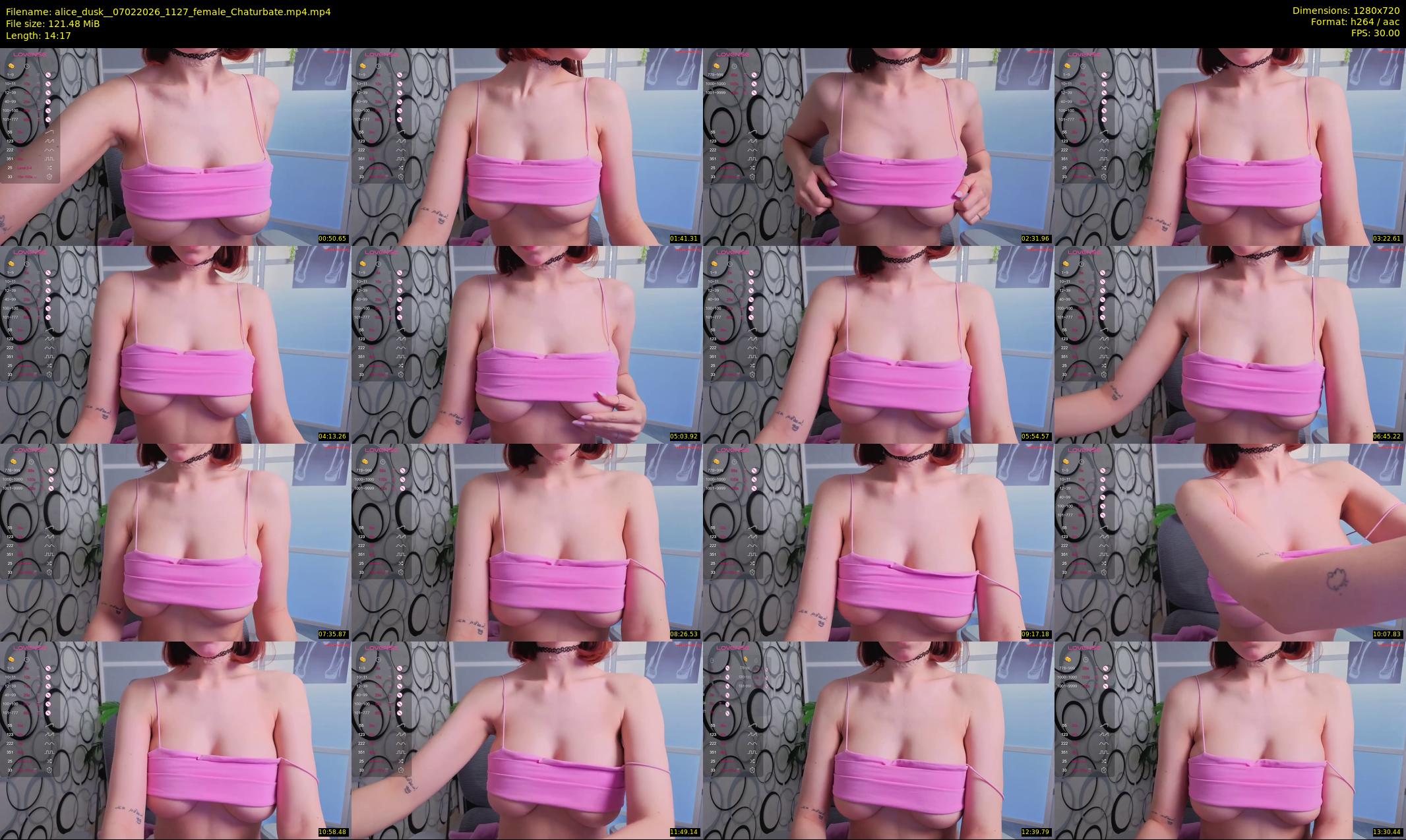alice_dusk_ — 15 minute Chaturbate female cam show recording, 720p, Feb 7, 2026