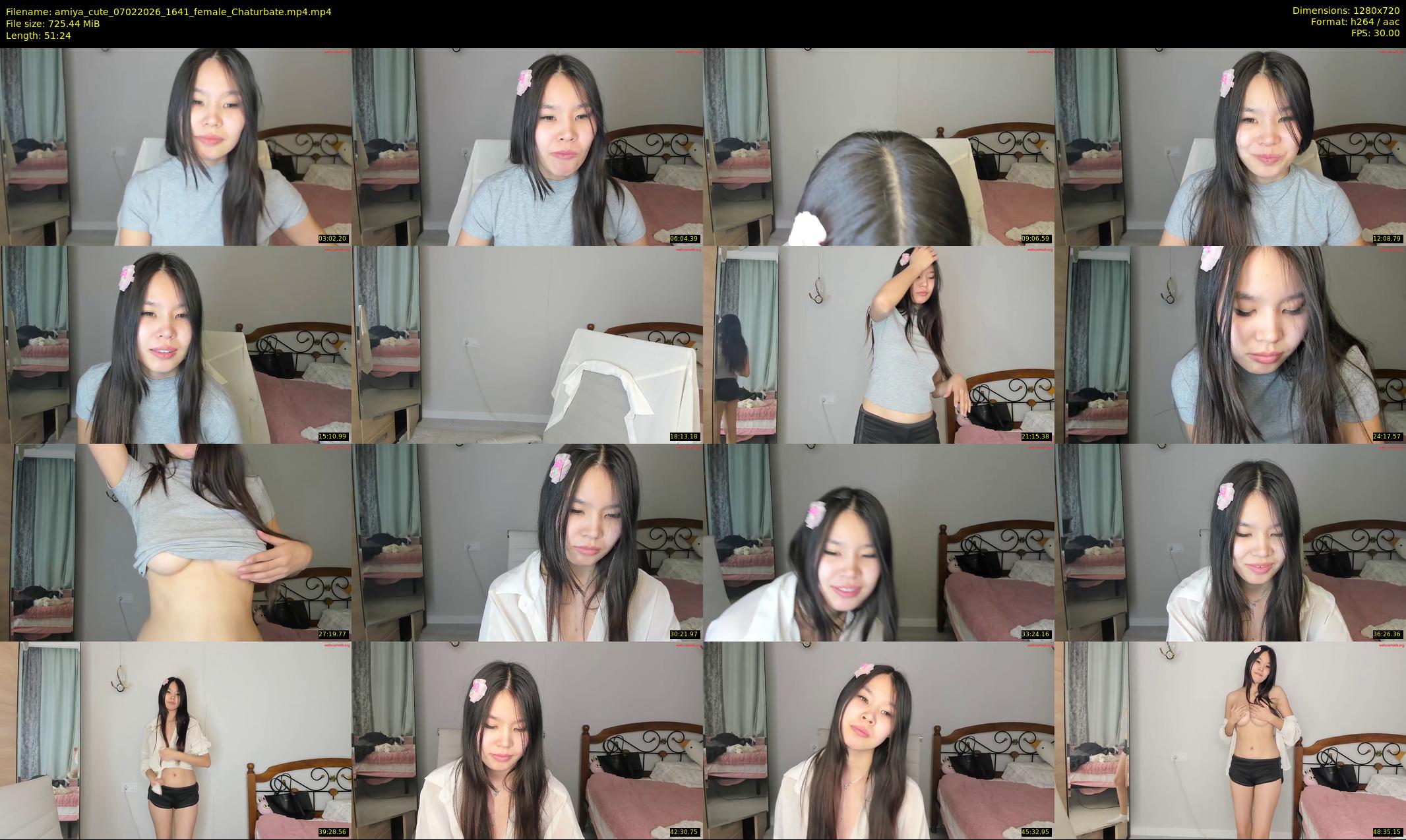 amiya_cute — 52 minute Chaturbate female cam show recording, 720p, Feb 7, 2026