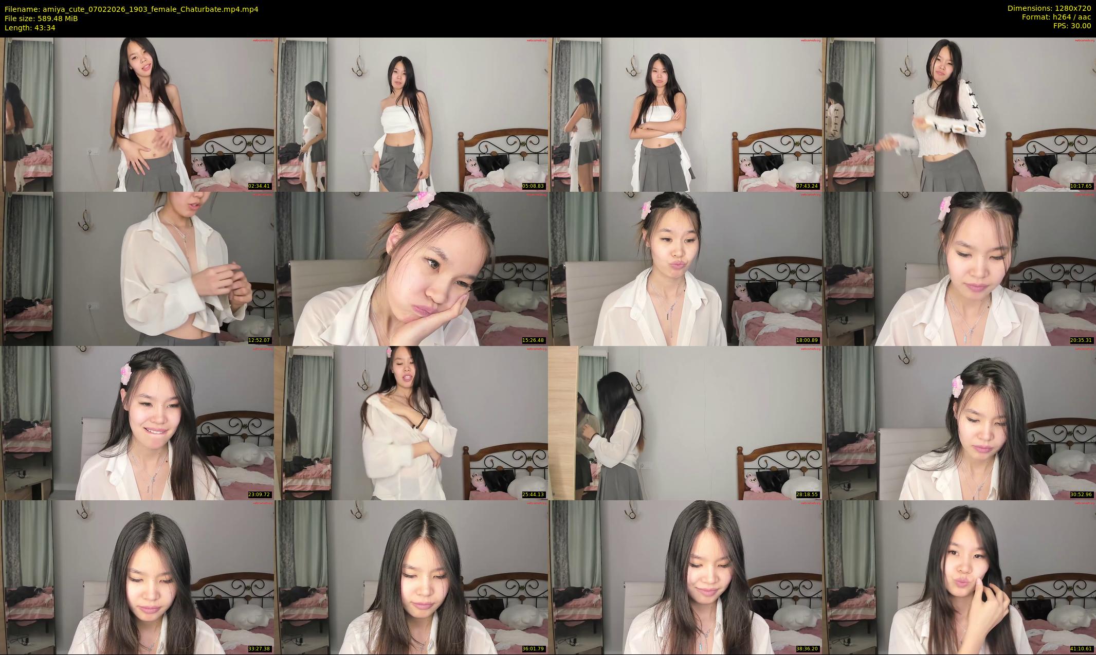 amiya_cute — 44 minute Chaturbate female cam show recording, 720p, Feb 7, 2026