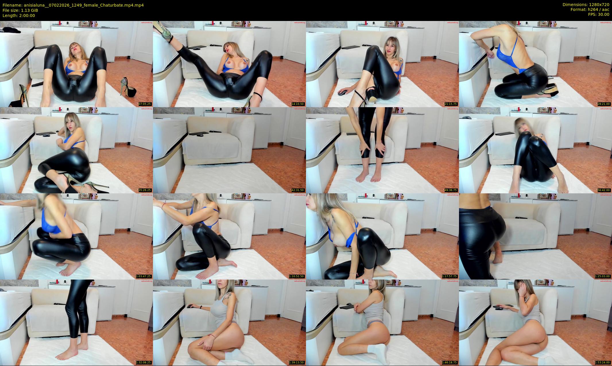 anisialuna_ — 120 minute Chaturbate female cam show recording, 720p, Feb 7, 2026