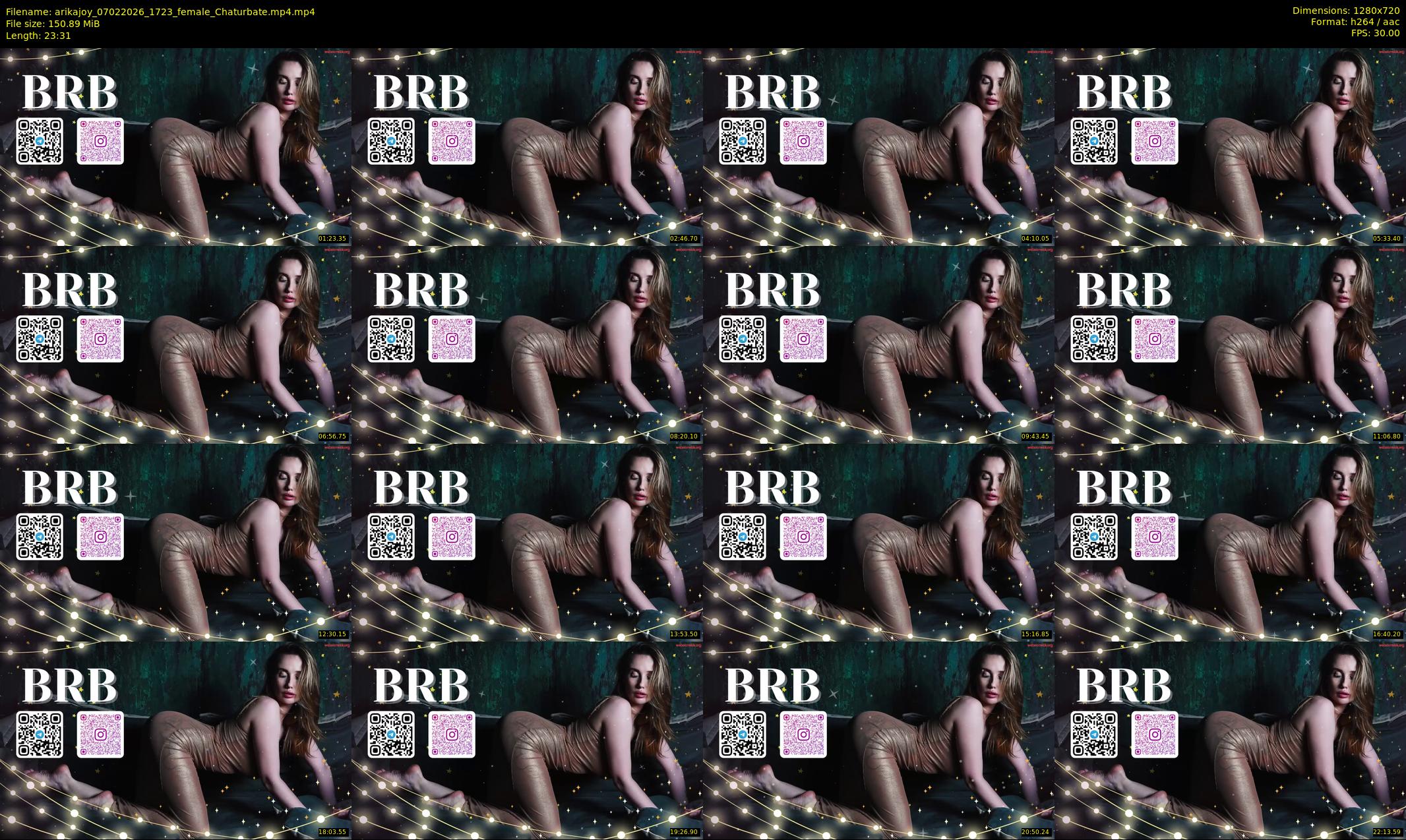 arikajoy — 24 minute Chaturbate female cam show recording, 720p, Feb 7, 2026