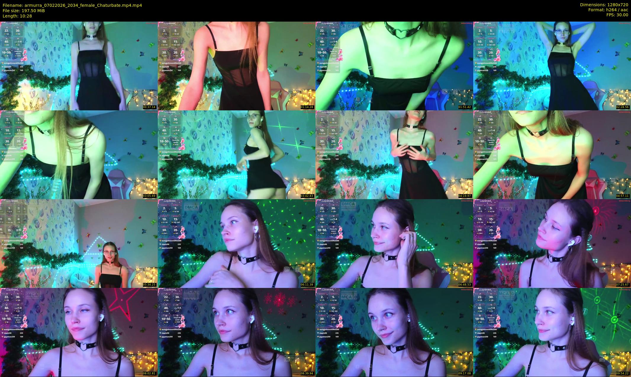 armurra — 11 minute Chaturbate female cam show recording, 720p, Feb 7, 2026