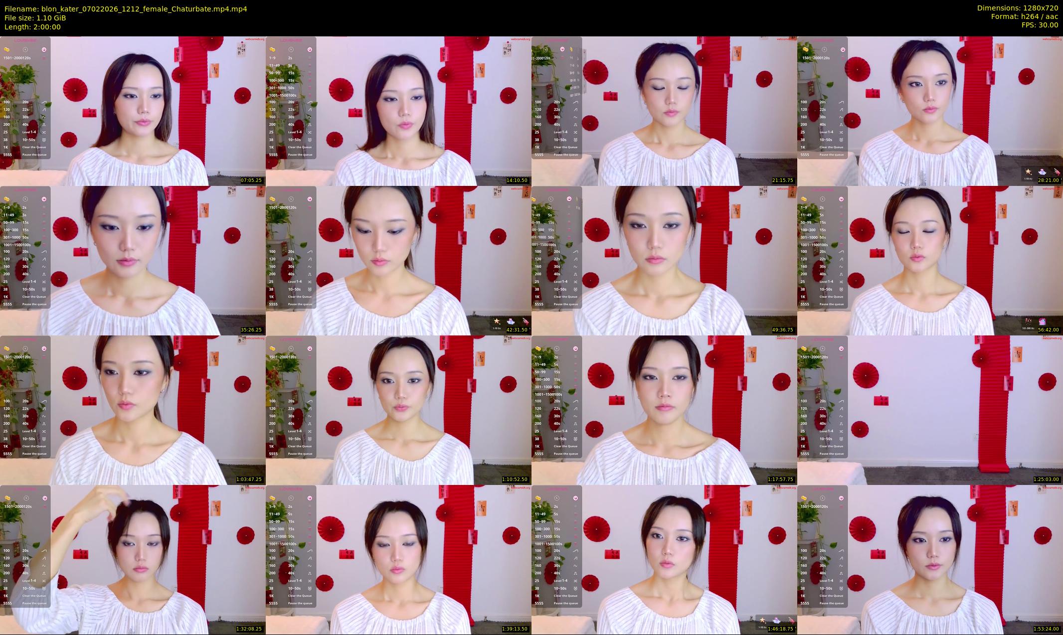 blon_kater — 120 minute Chaturbate female cam show recording, 720p, Feb 7, 2026