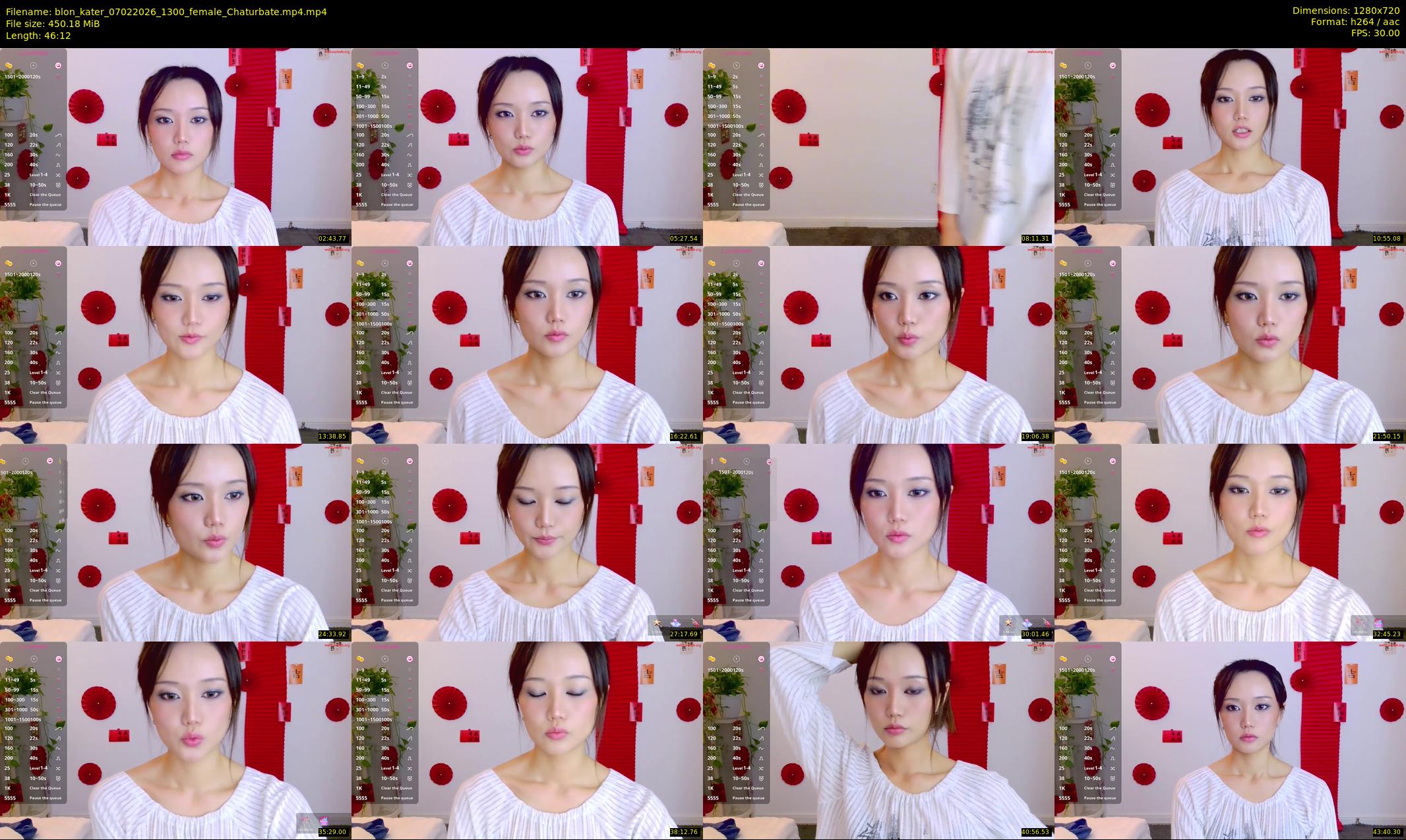 blon_kater — 47 minute Chaturbate female cam show recording, 720p, Feb 7, 2026