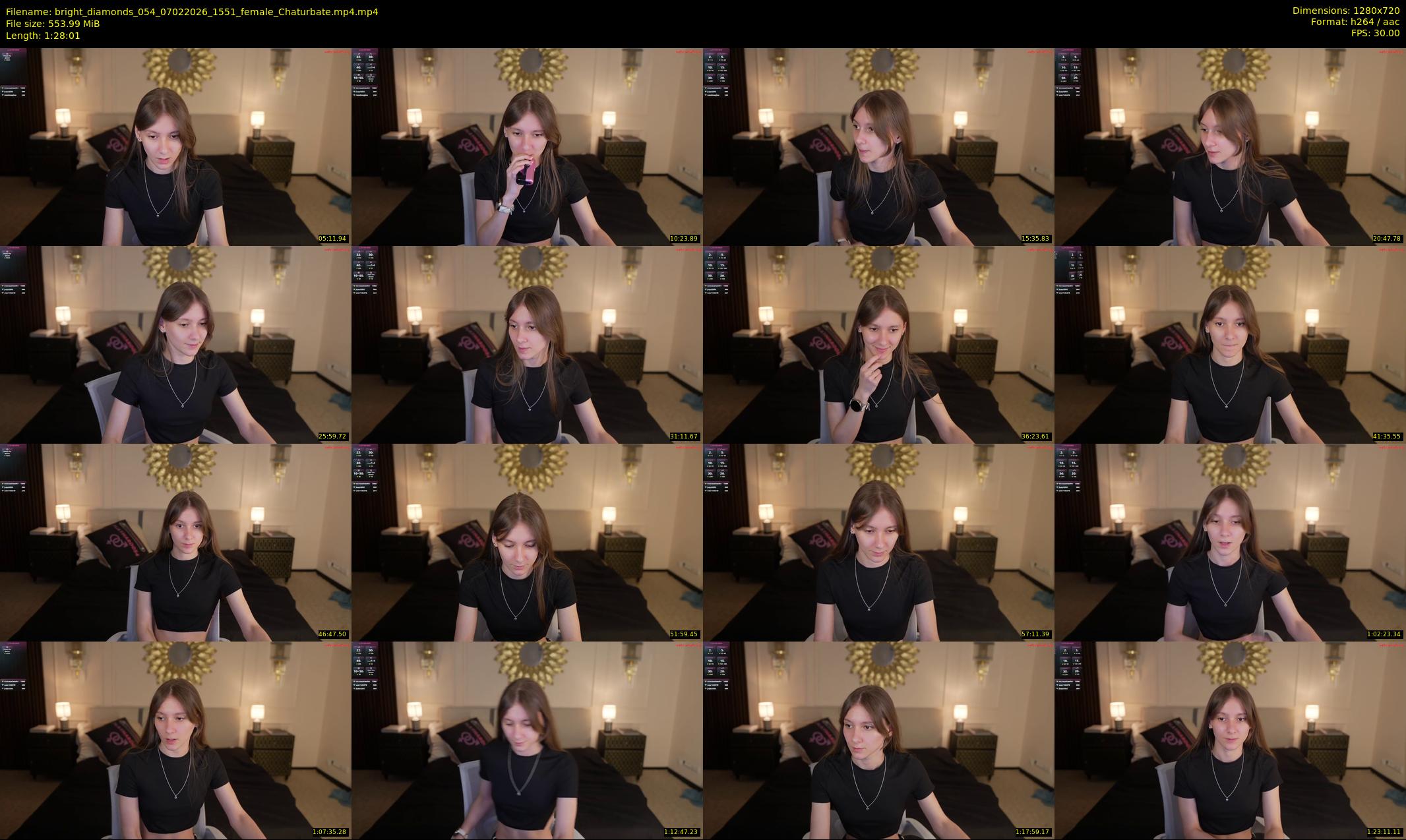 bright_diamonds_054 — 89 minute Chaturbate couple cam show recording, 720p, Feb 7, 2026